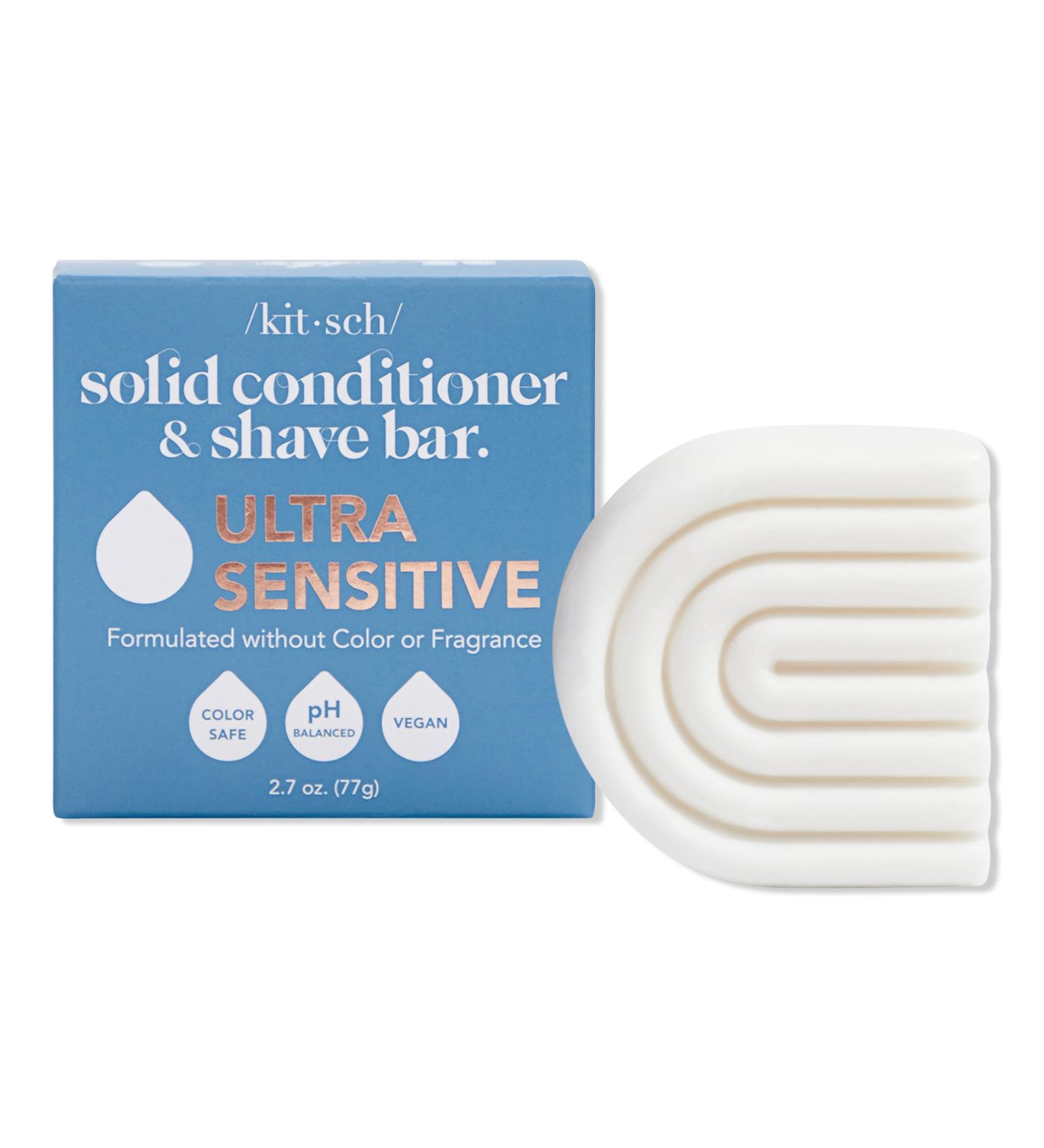 Kitsch Ultra Sensitive Solid Conditioner & Shave Bar 1 ct - Transform Your Style with the Best Innovation Today! - Buy Online on GoSupps.com