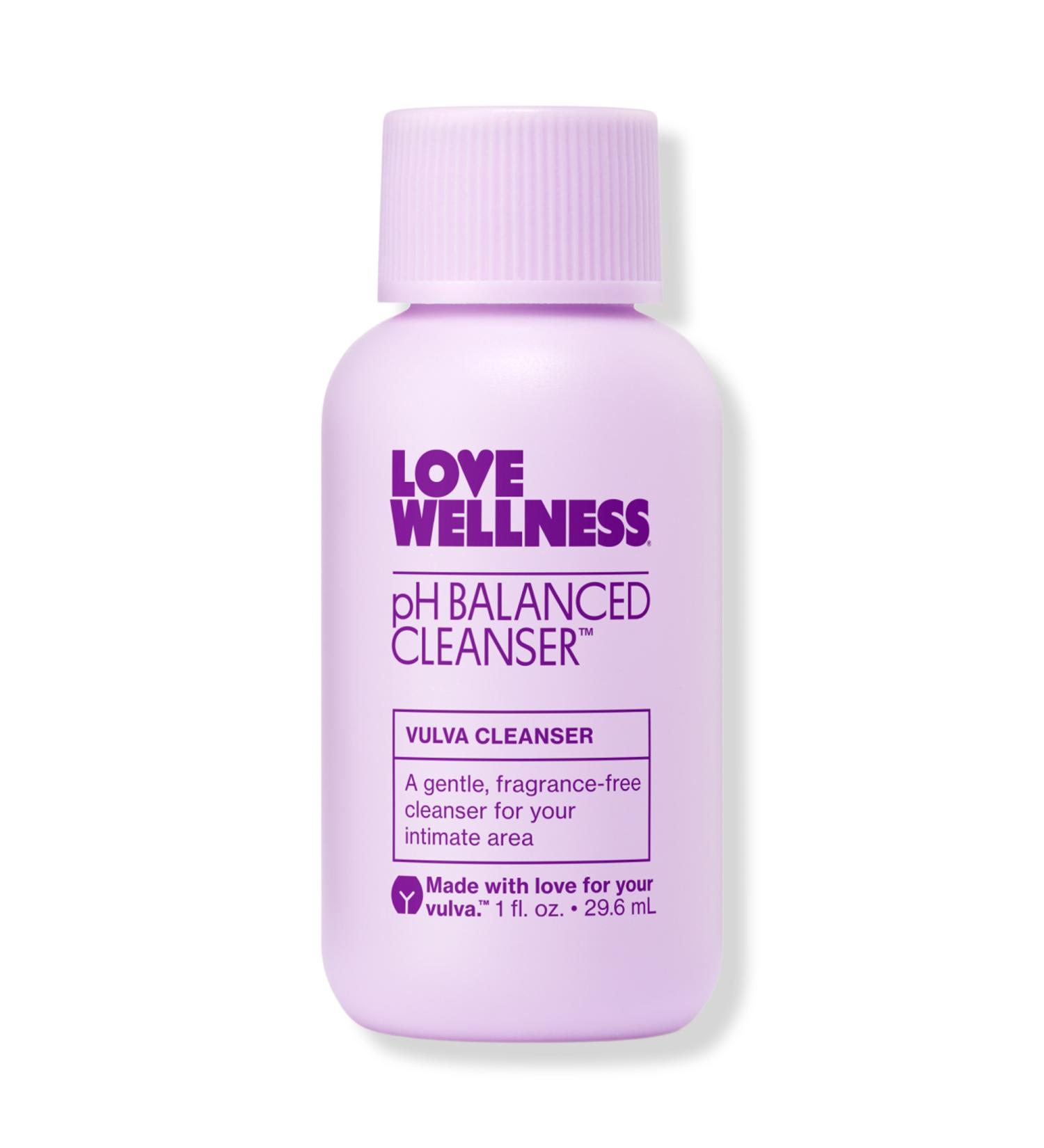 Love Wellness Travel Size pH Balanced Cleanser: Vulva Cleanser 1.0 oz - Transform Your Style with the Best Innovation Today! - Buy Online on GoSupps.com