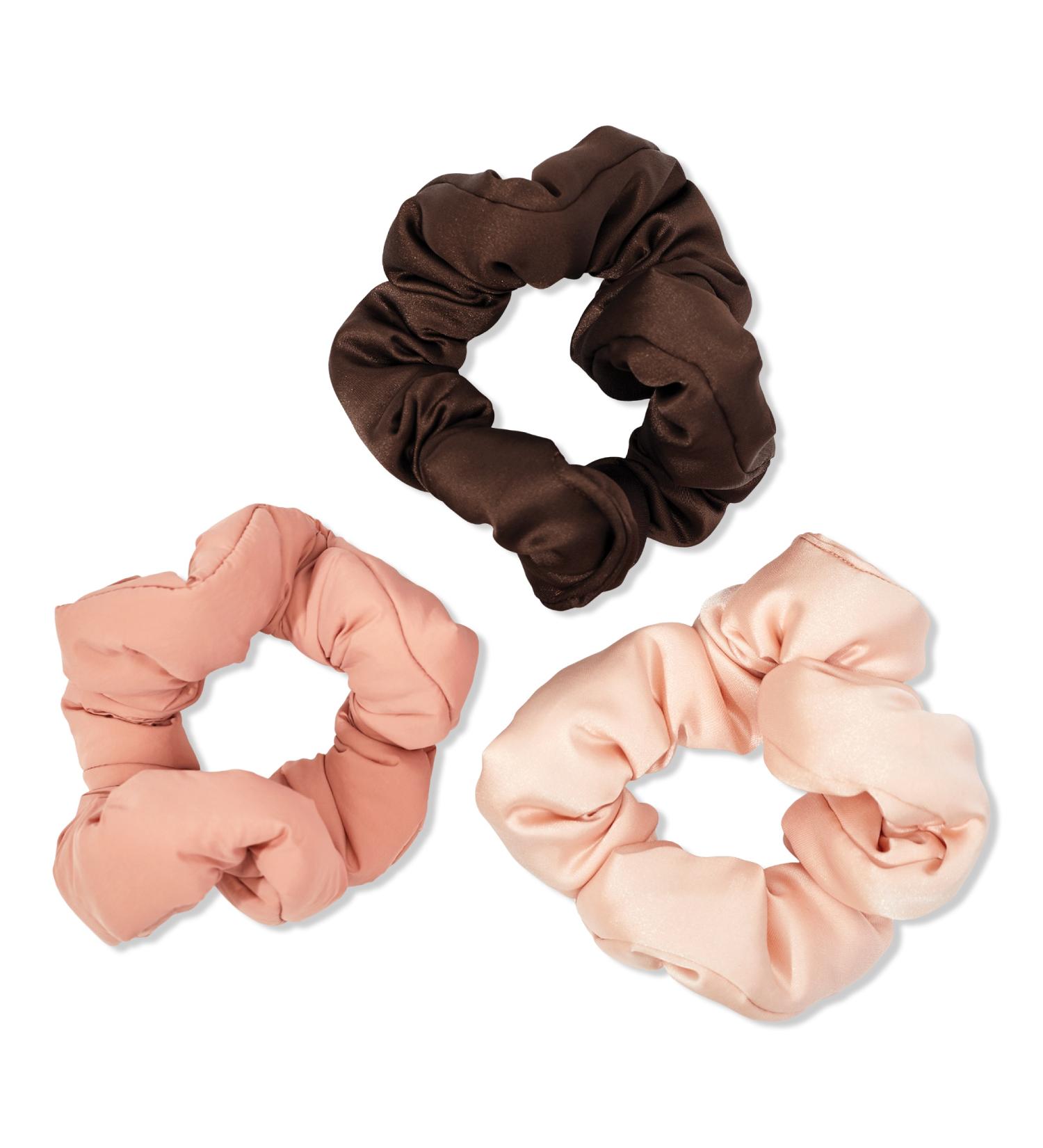 Kitsch Recycled Fabric Puffy Scrunchies 3 ct - Transform Your Style with the Best Innovation Today! - Buy Online on GoSupps.com