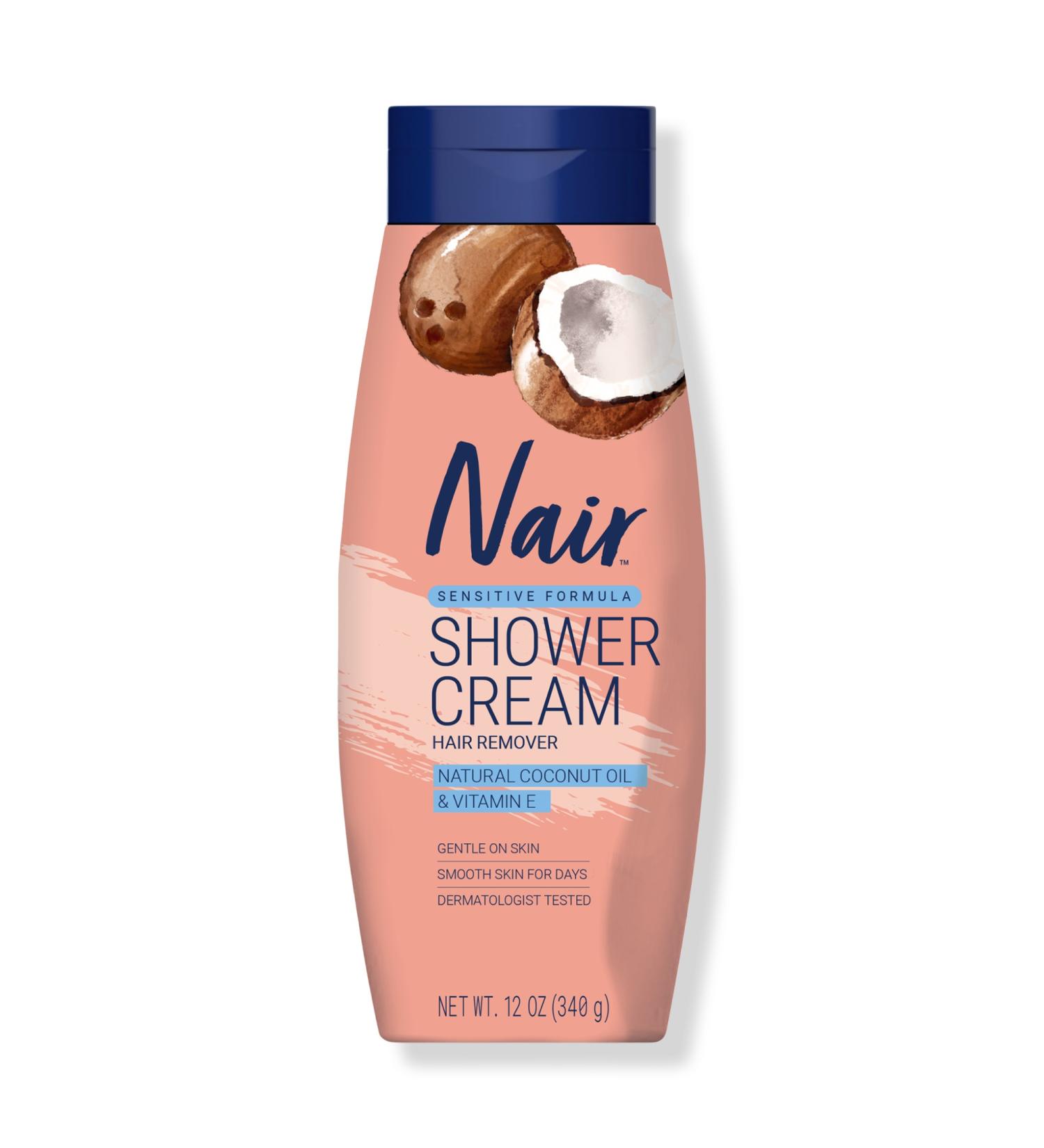 Nair Shower Cream Hair Remover Sensitive Formula 12.0 oz - Discover Premium Quality Shop now! - Buy Online on GoSupps.com