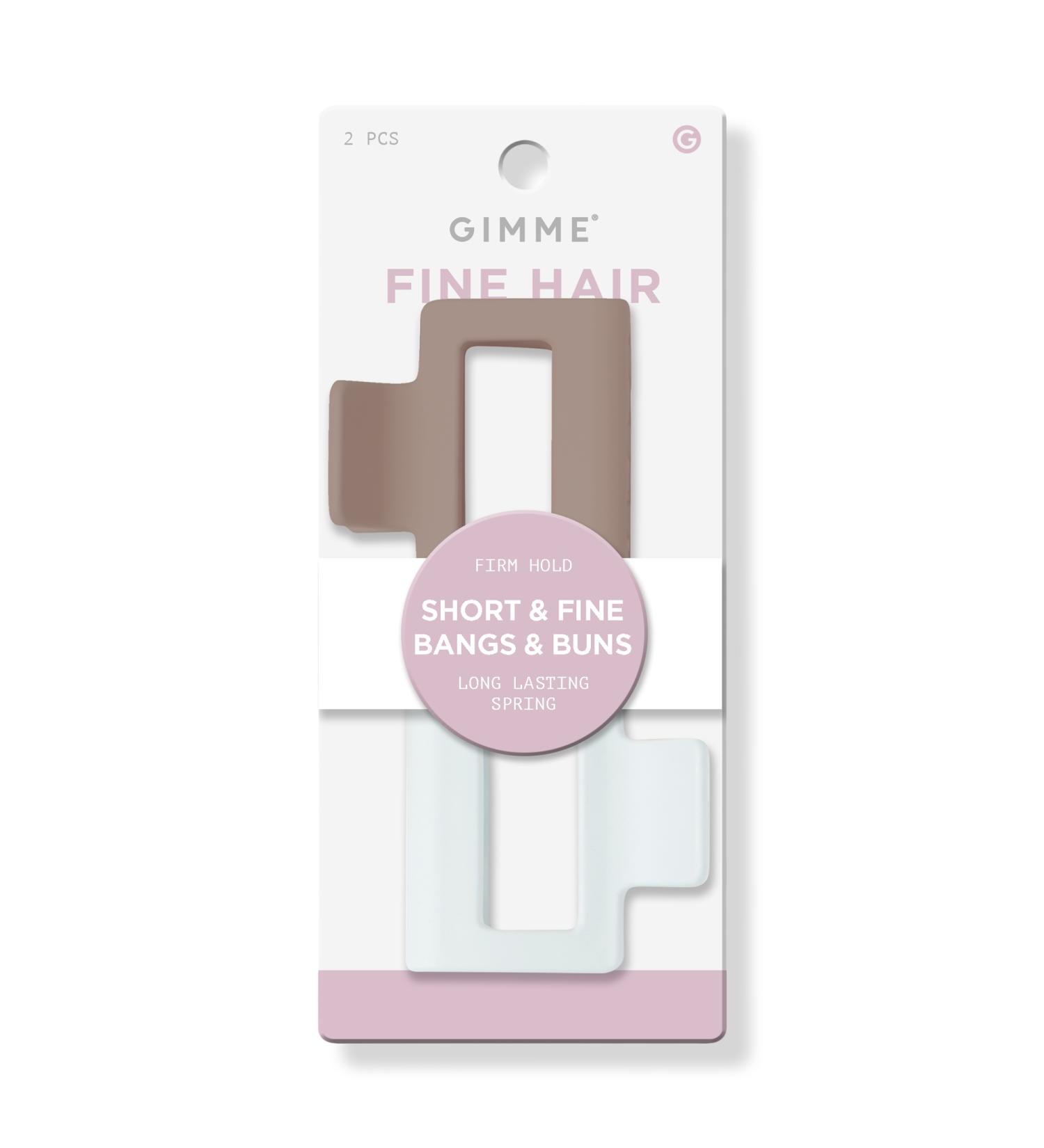 Discover GIMME beauty Fine Hair Square Claw Clip - Elevate Your Style Instantly! - Buy Online on GoSupps.com