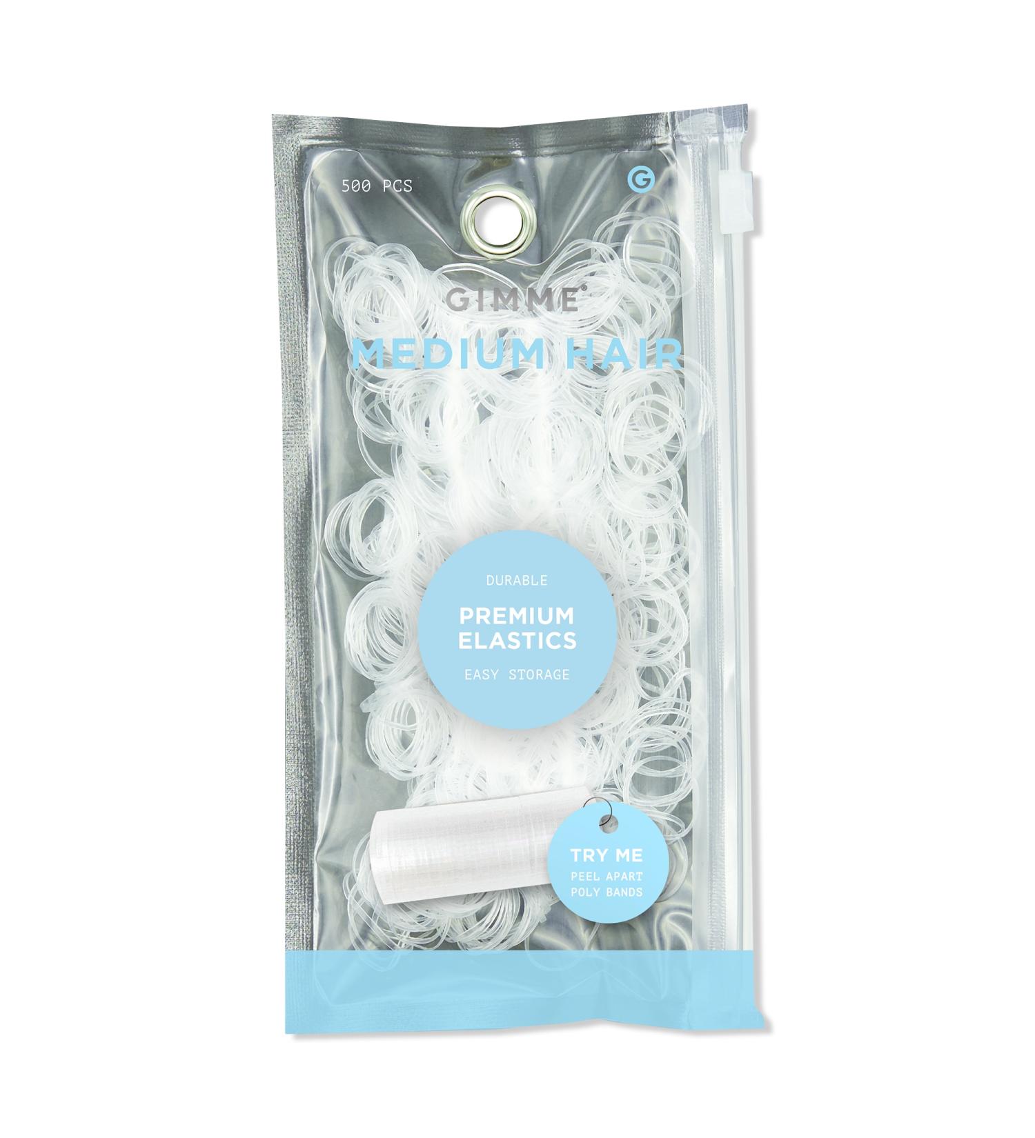 Discover GIMME beauty Medium Clear Elastics - Elevate Your Style Instantly! - Buy Online on GoSupps.com