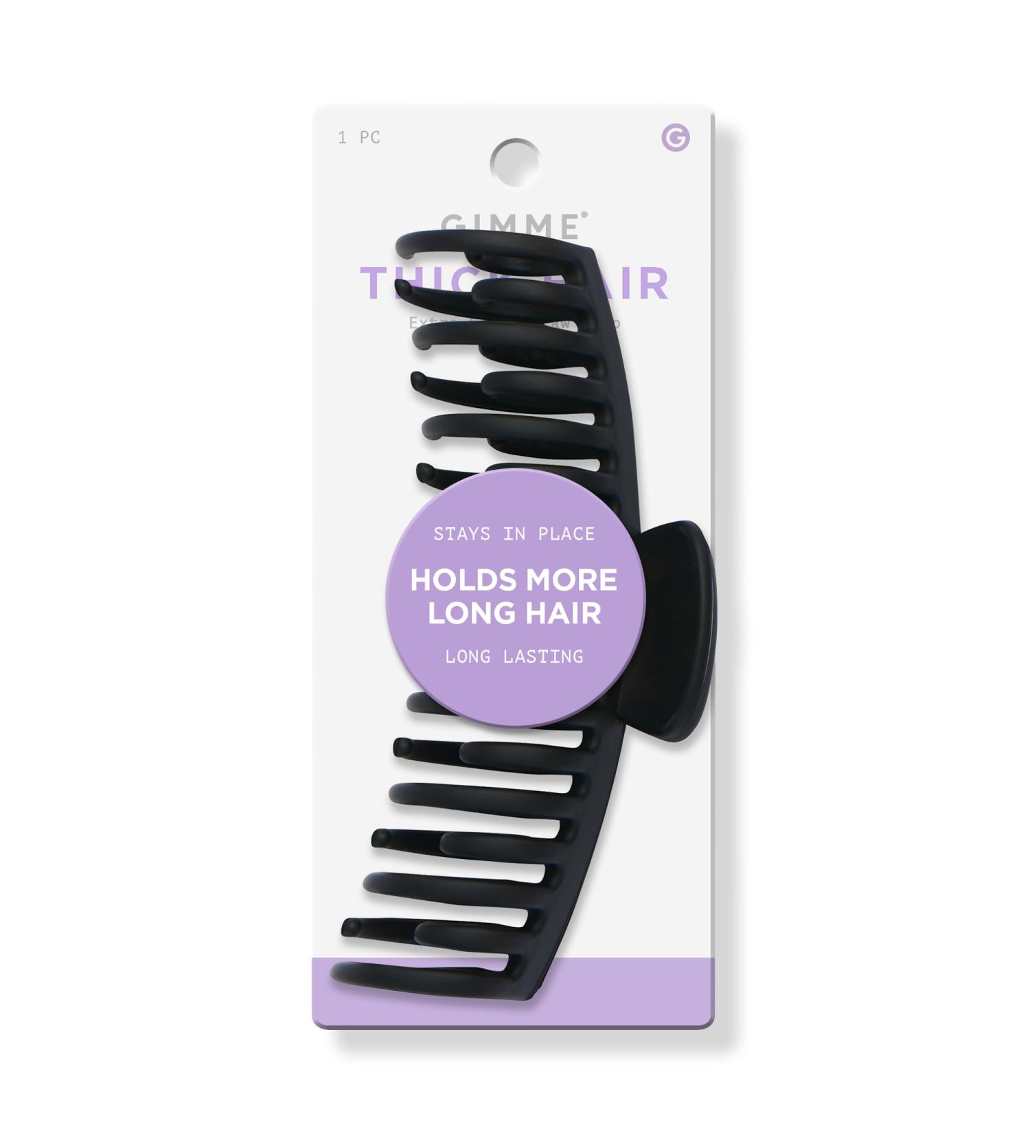 GIMME beauty Thick Hair XL Black Claw Clip - Transform Your Style with the Best Innovation Today! - Buy Online on GoSupps.com