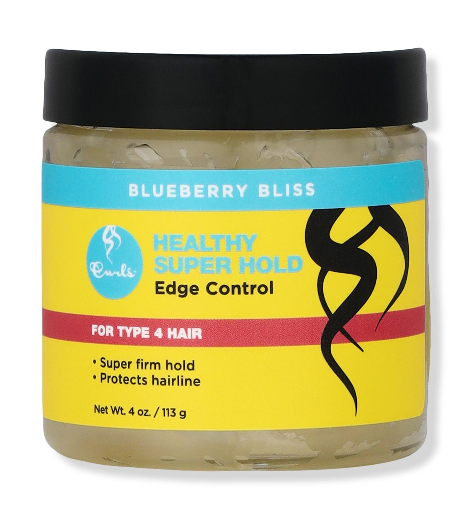 CURLS Blueberry Bliss Healthy Super Hold Edge Control 4.0 oz - Transform Your Style with the Best Innovation Today! - Buy Online on GoSupps.com