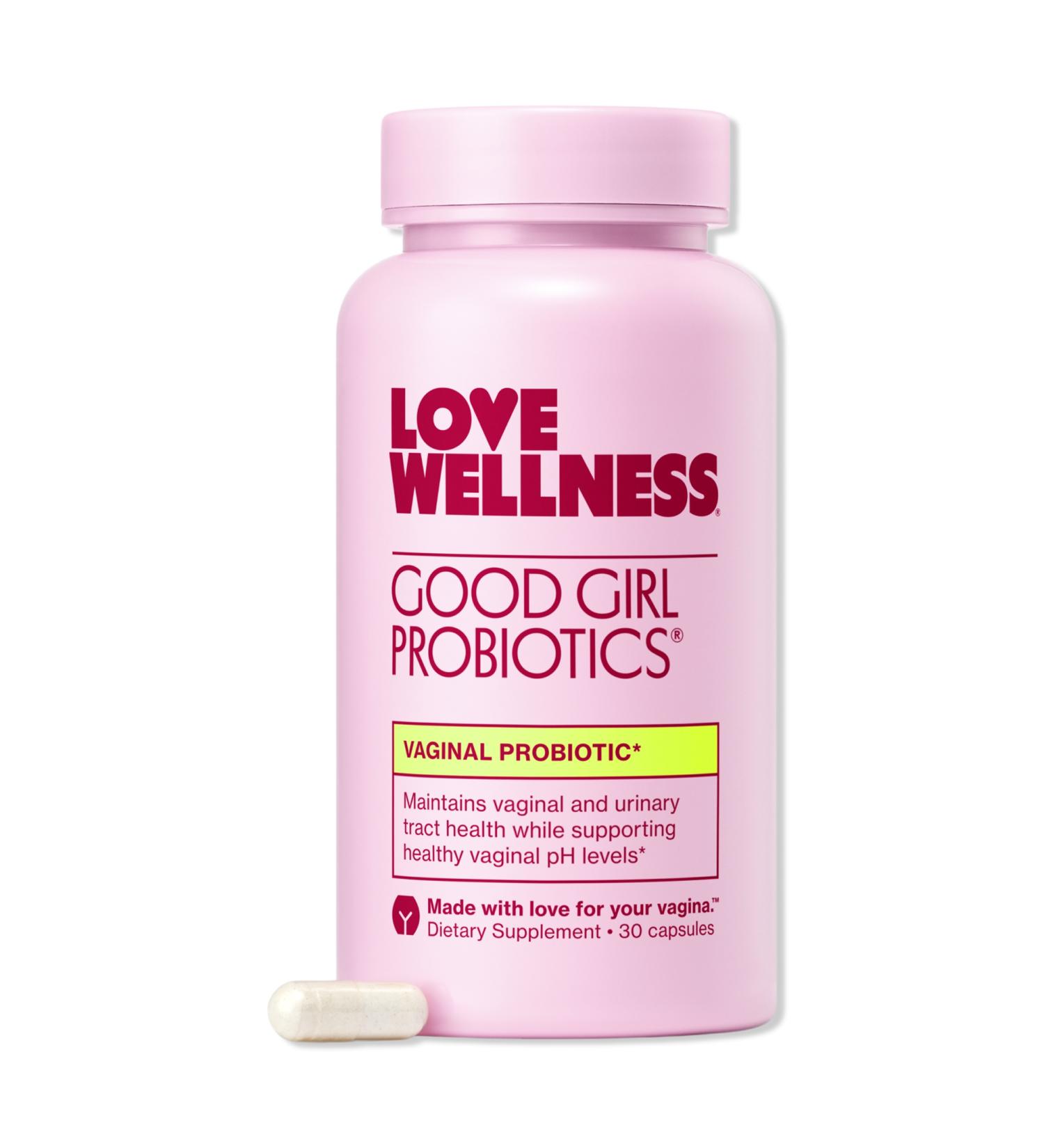 Discover Love Wellness Good Girl Probiotics: Vaginal Probiotic 30 ct - Elevate Your Style Instantly! - Buy Online on GoSupps.com