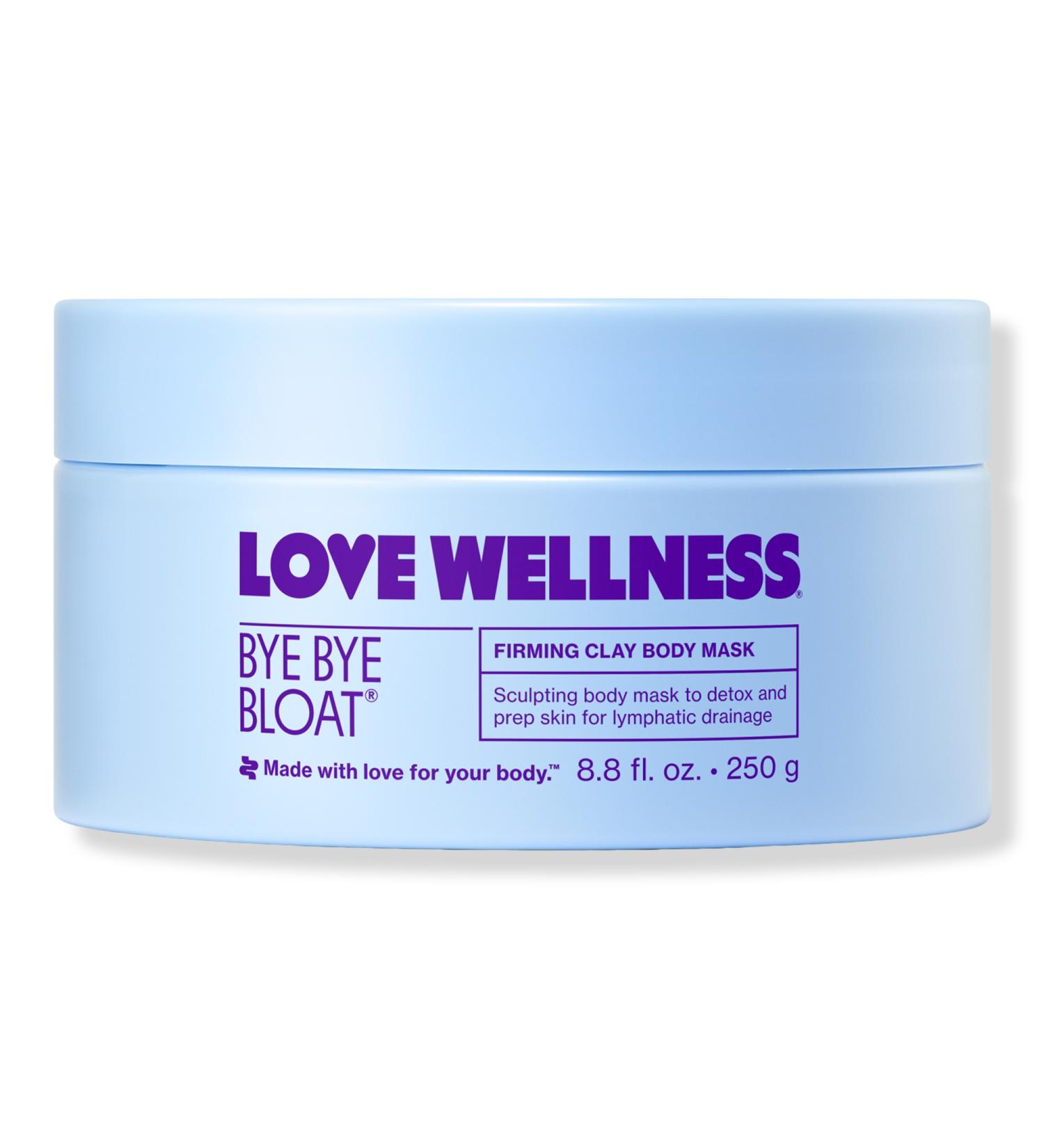 Love Wellness Bye Bye Bloat Firming Clay Body Mask 8.8 oz - Discover Premium Quality Shop now! - Buy Online on GoSupps.com