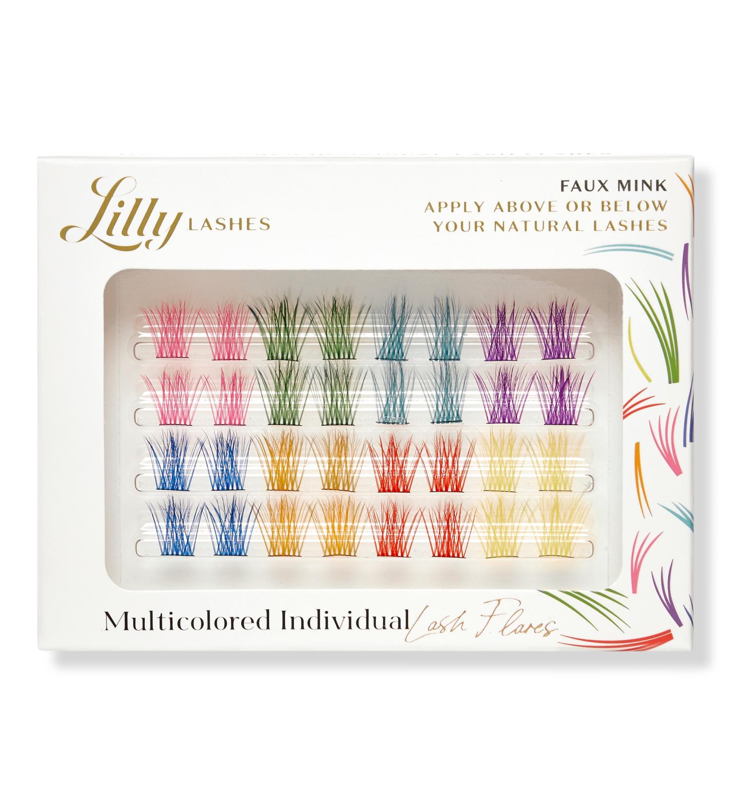 Lilly Lashes Multicolored Individual Faux Mink Lash Flares - Discover Premium Quality Shop now! - Buy Online on GoSupps.com