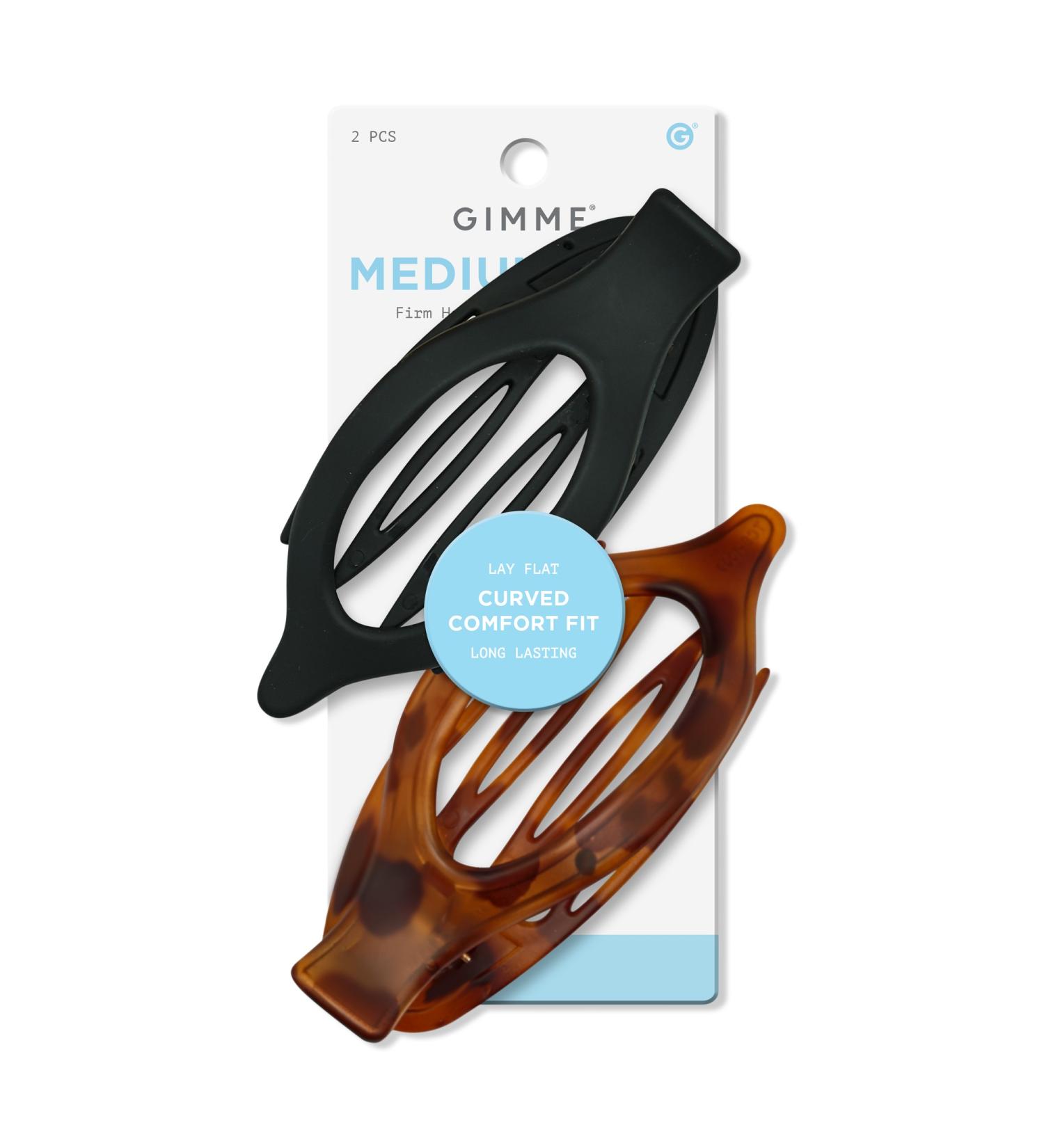 GIMME beauty Medium Hair Oval Lay Flat Claw Clip - Transform Your Style with the Best Innovation Today! - Buy Online on GoSupps.com