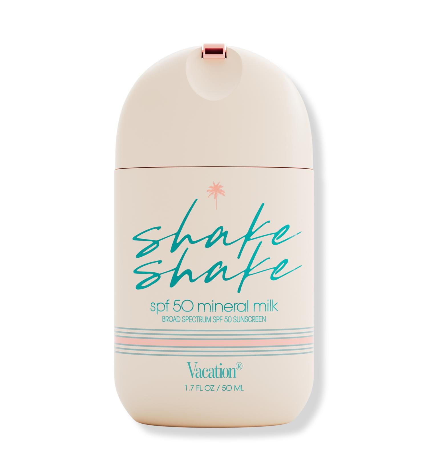 Vacation Shake Shake SPF 50 Mineral Milk Face Sunscreen 1.7 oz - Discover Premium Quality Shop now! - Buy Online on GoSupps.com