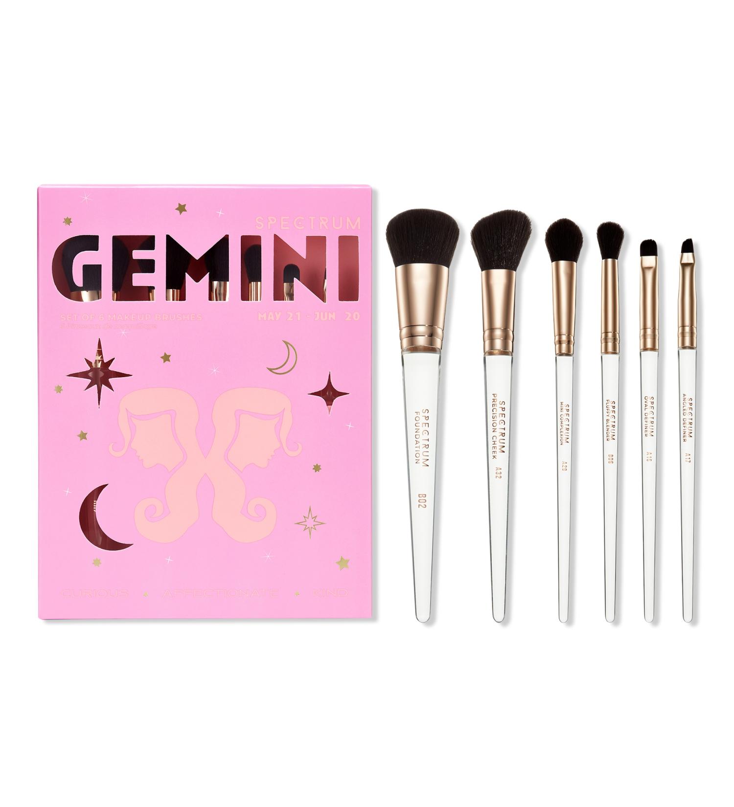 Spectrum Gemini 6-Piece Makeup Brush Set - Transform Your Style with the Best Innovation Today! - Buy Online on GoSupps.com