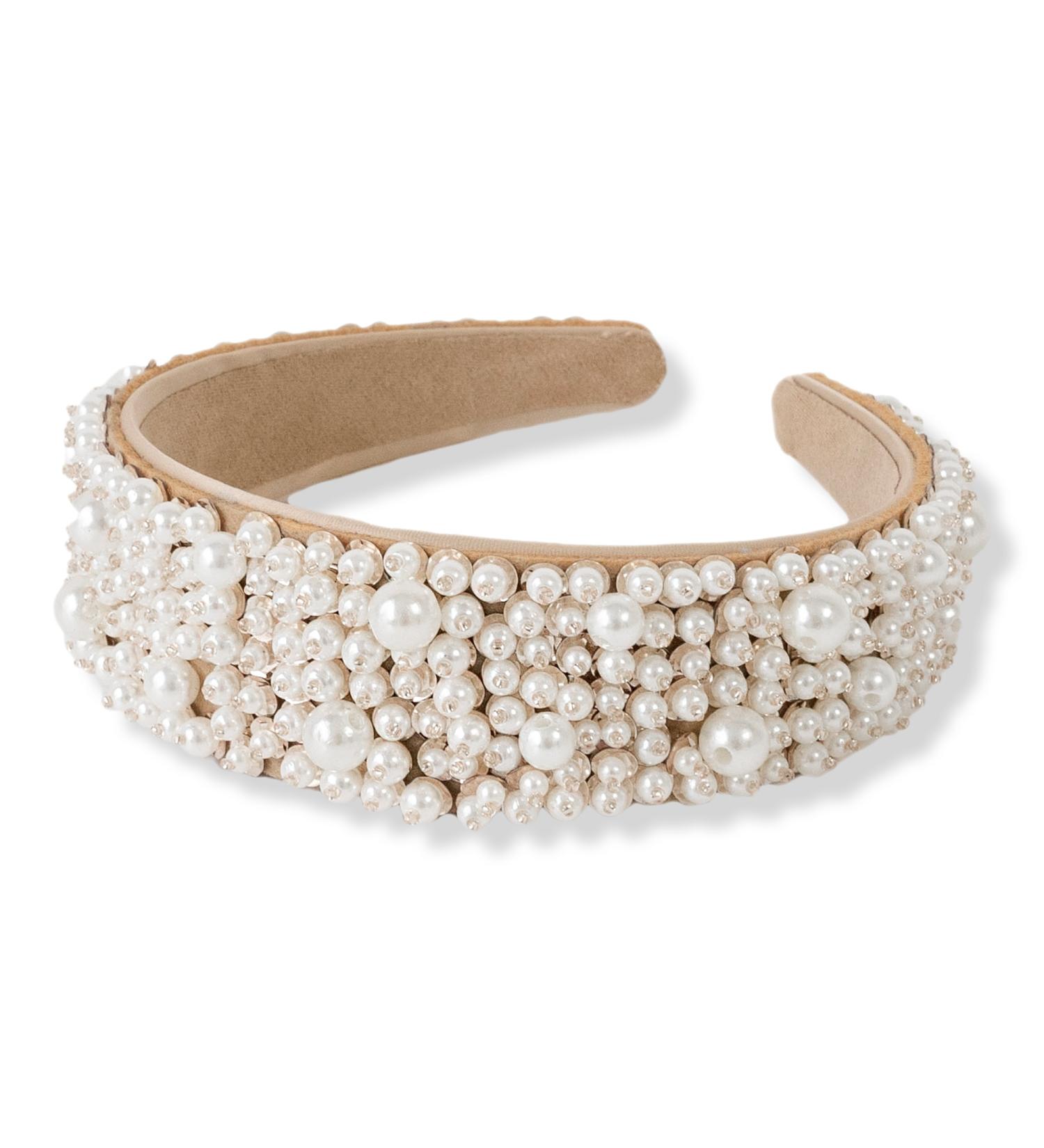Discover Locks & Mane 'The Sonja' Multipearl Headband - Elevate Your Style Instantly! - Buy Online on GoSupps.com