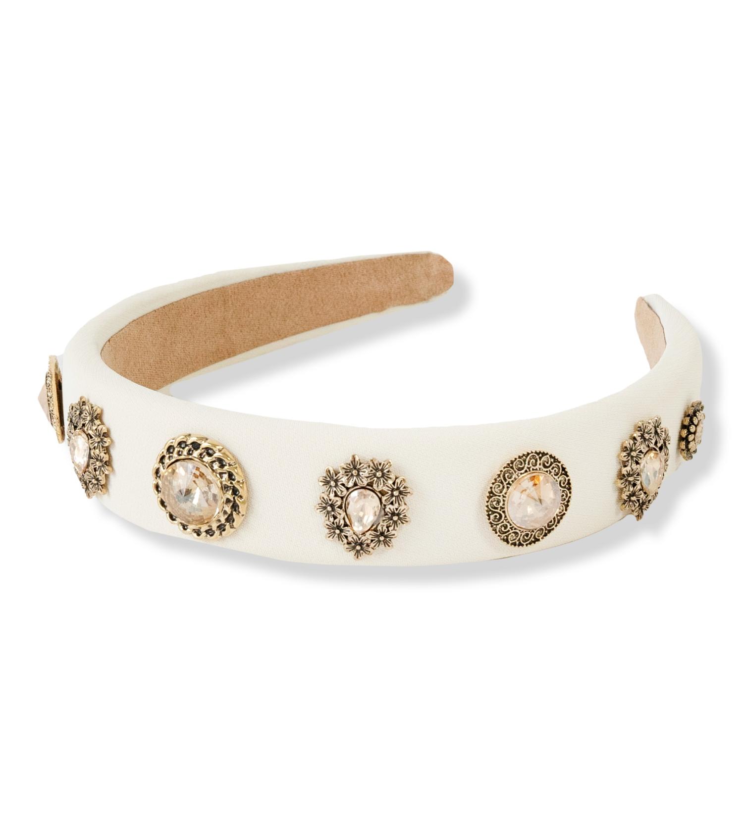 Discover Locks & Mane 'The Marysol' Queen Jewelled Headband - Elevate Your Style Instantly! - Buy Online on GoSupps.com