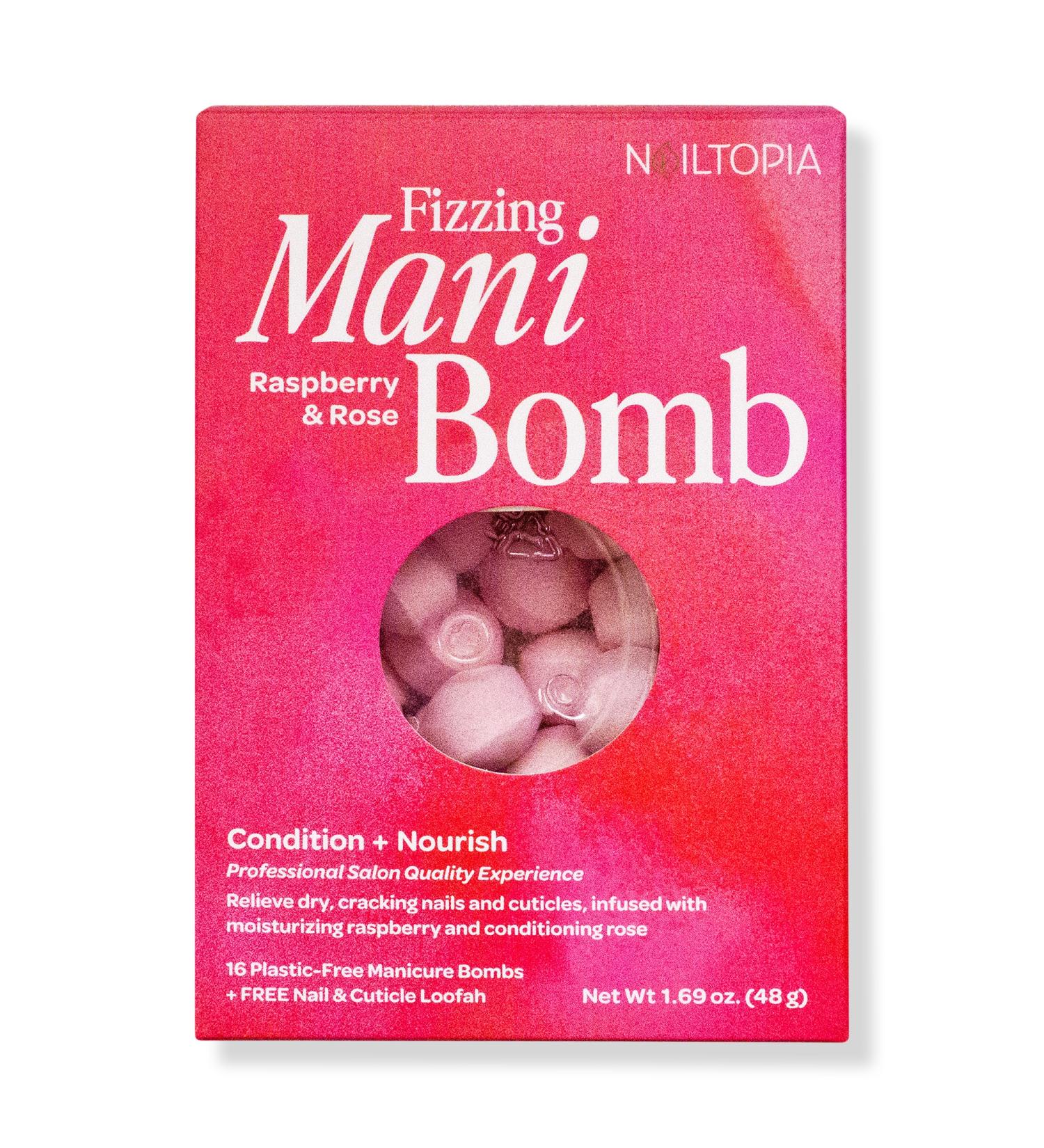 Discover Nailtopia Fizzing Rasberry & Rose Mani Bomb 1.69 oz - Elevate Your Style Instantly! - Buy Online on GoSupps.com