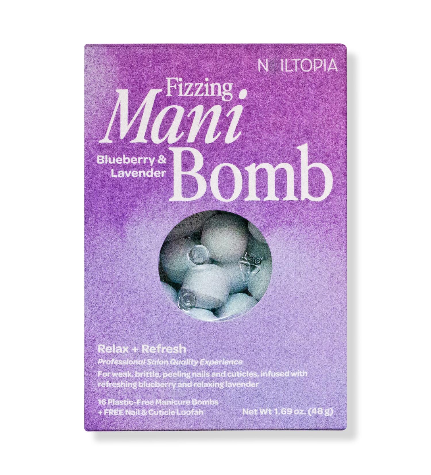 Discover Nailtopia Fizzing Blueberry & Lavender Mani Bomb 1.69 oz - Elevate Your Style Instantly! - Buy Online on GoSupps.com