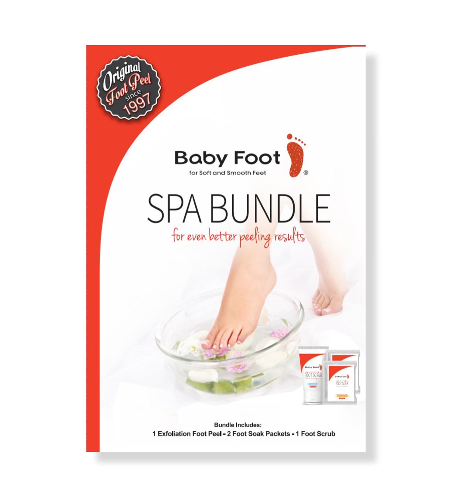 Baby Foot Foot Peel, Soaks & Scrub Spa Bundle 4 ct - Transform Your Style with the Best Innovation Today! - Buy Online on GoSupps.com