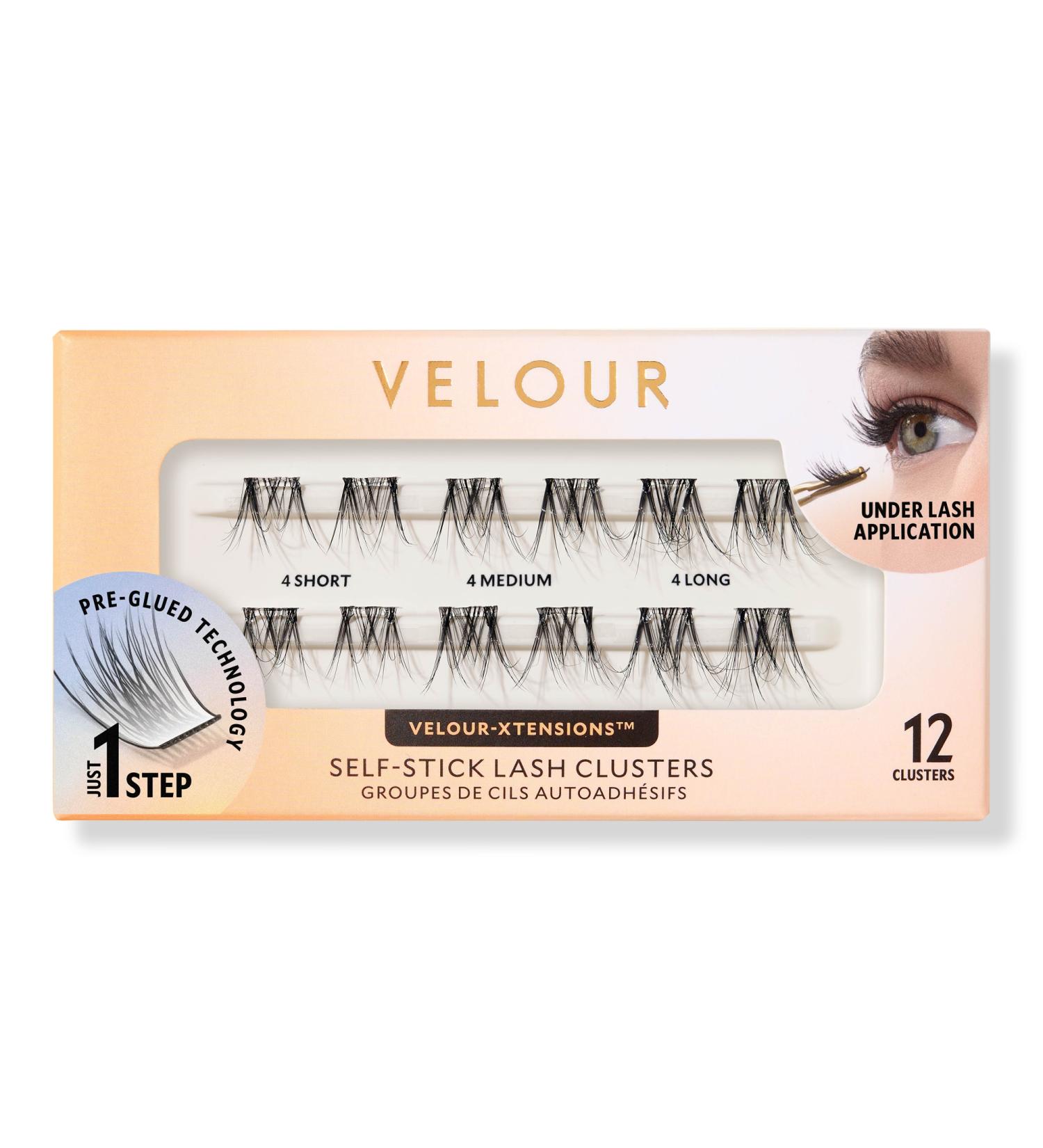 Velour Lashes Velour-Xtensions Self-Stick Soft & Wispy Lash Clusters - Transform Your Style with the Best Innovation Today! - Buy Online on GoSupps.com
