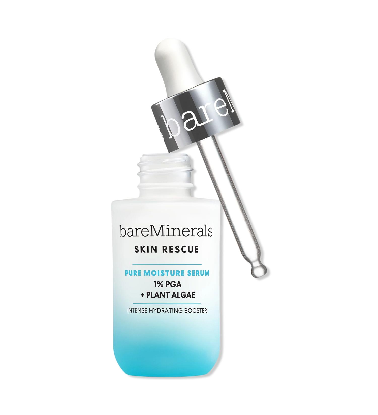 bareMinerals SKIN RESCUE Pure Moisture Serum with 1% PGA and Plant Algae 1.0 oz - Transform Your Style with the Best Innovation Today! - Buy Online on GoSupps.com