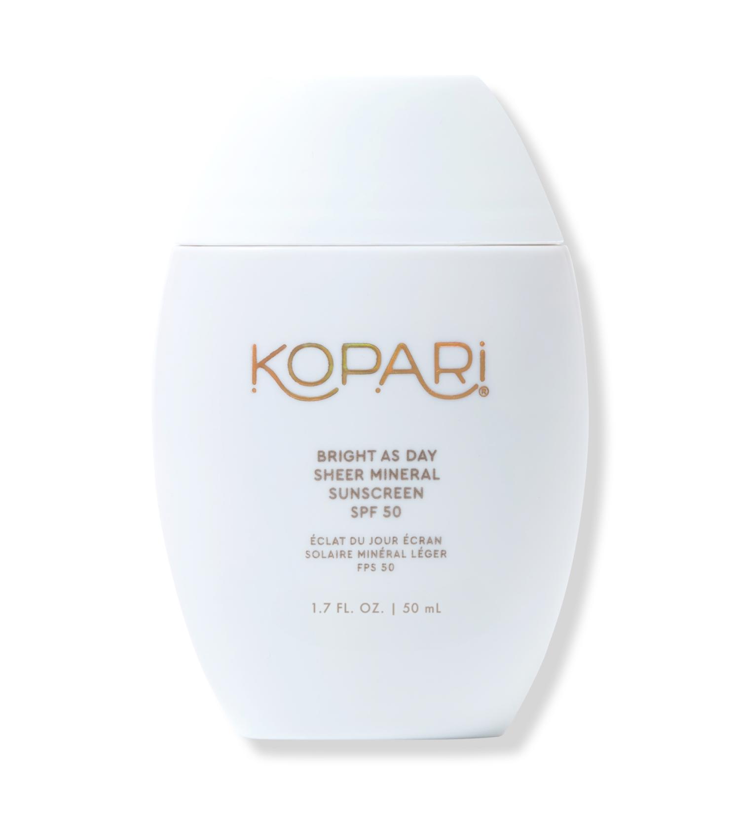 Discover Kopari Beauty Bright As Day Sheer Mineral Sunscreen SPF 50 1.7 oz - Elevate Your Style Instantly! - Buy Online on GoSupps.com