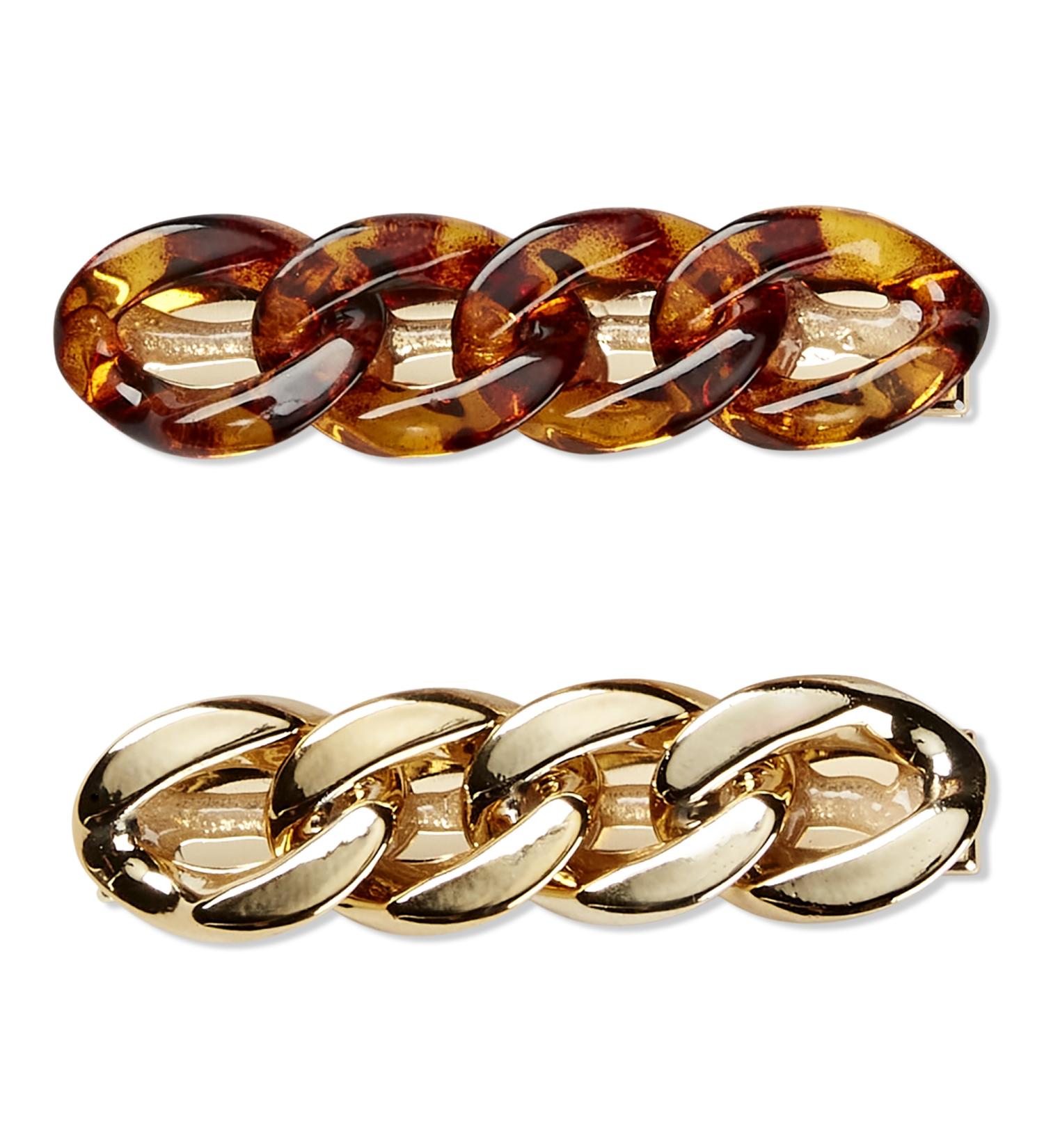 ScÃ¼nci Nautie Chain-Link Salon Clips 2 ct - Transform Your Style with the Best Innovation Today! - Buy Online on GoSupps.com