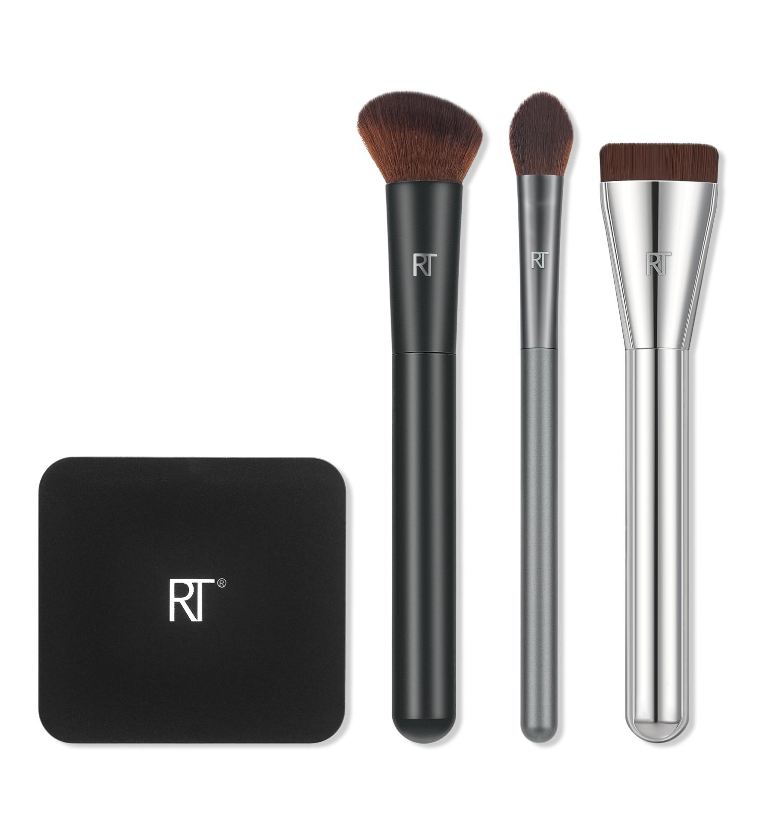 Real Techniques Chrome Era It's Giving Base Makeup Brush Set - Transform Your Style with the Best Innovation Today! - Buy Online on GoSupps.com