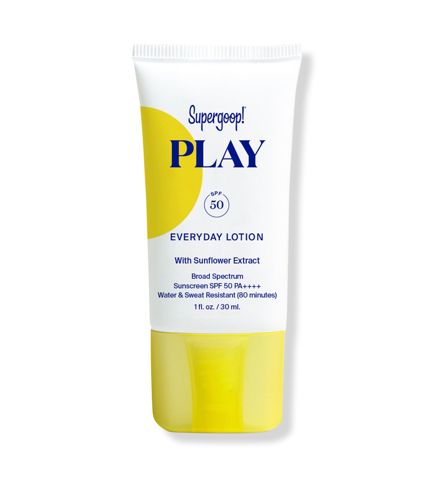 Discover Supergoop! Travel Size PLAY Everyday Lotion SPF 50 1.0 oz - Elevate Your Style Instantly! - Buy Online on GoSupps.com