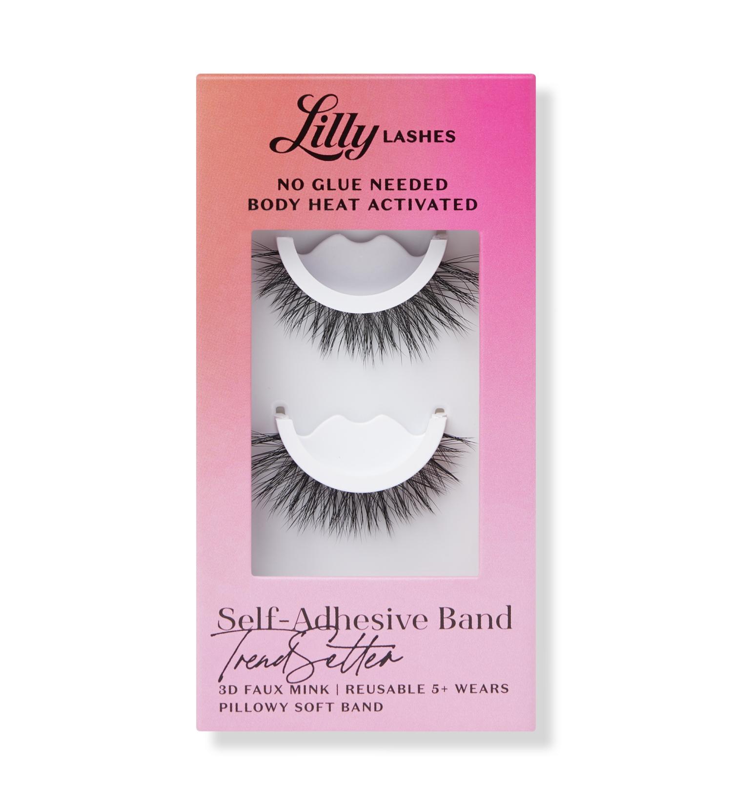 Discover Lilly Lashes TrendSetter Self-Adhesive 3D Faux Mink Lashes 1 pair - Elevate Your Style Instantly! - Buy Online on GoSupps.com
