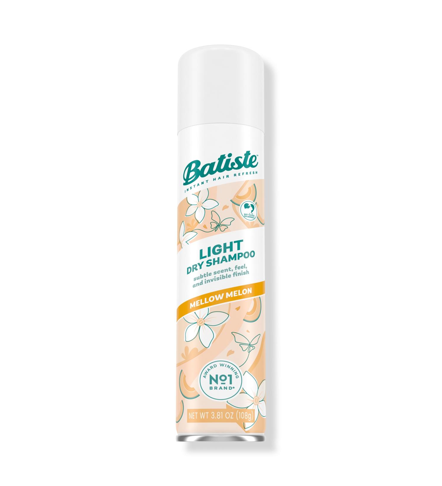 Discover Batiste Light Dry Shampoo - Mellow Melon 3.81 oz - Elevate Your Style Instantly! - Buy Online on GoSupps.com