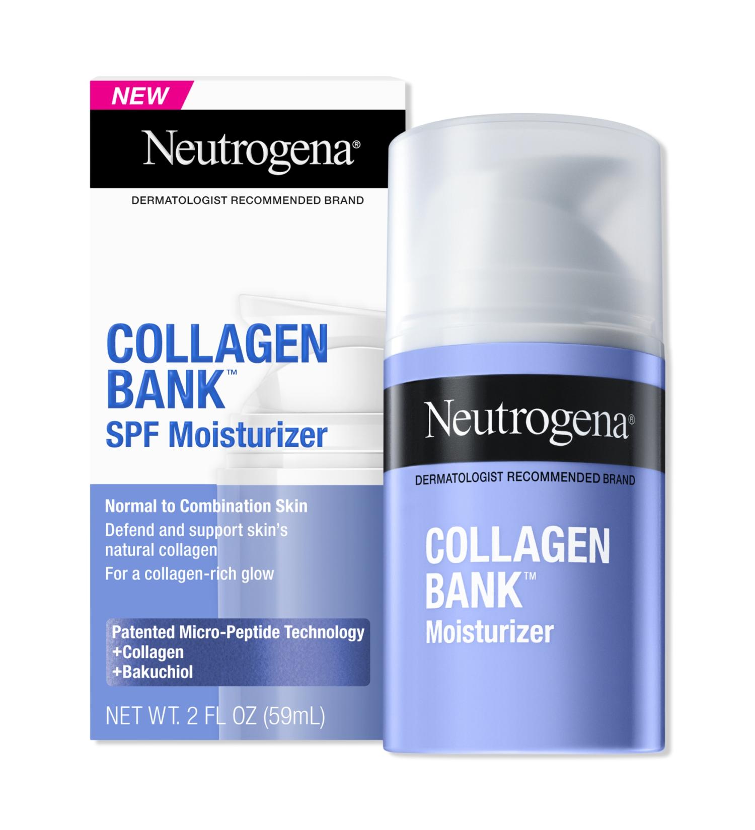 Neutrogena Collagen Bank Daily Face Moisturizer 2.0 oz - Transform Your Style with the Best Innovation Today! - Buy Online on GoSupps.com
