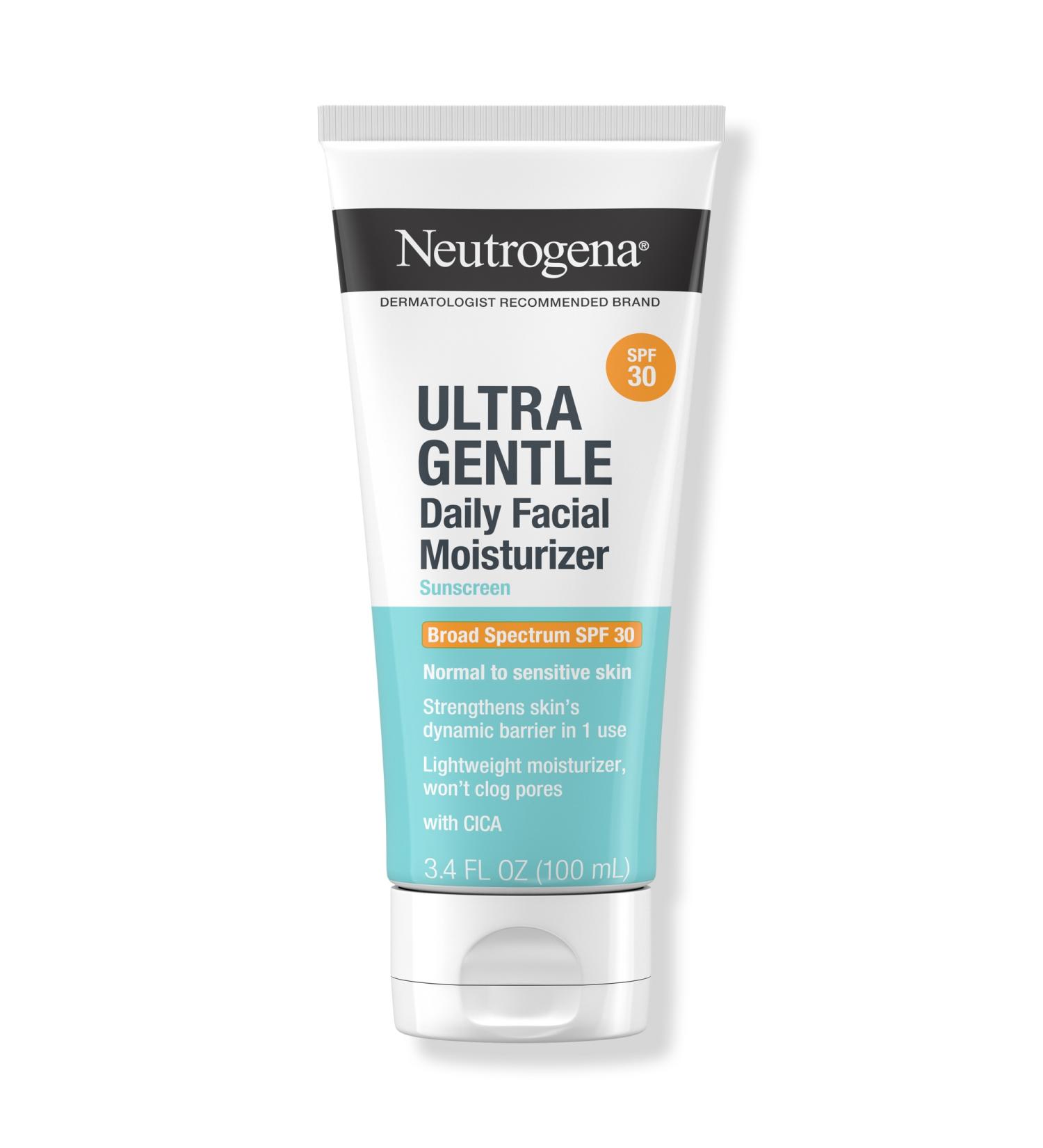 Neutrogena Ultra Gentle Daily Facial Moisturizer Sunscreen Broad Spectrum SPF 30 3.4 oz - Transform Your Style with the Best Innovation Today! - Buy Online on GoSupps.com