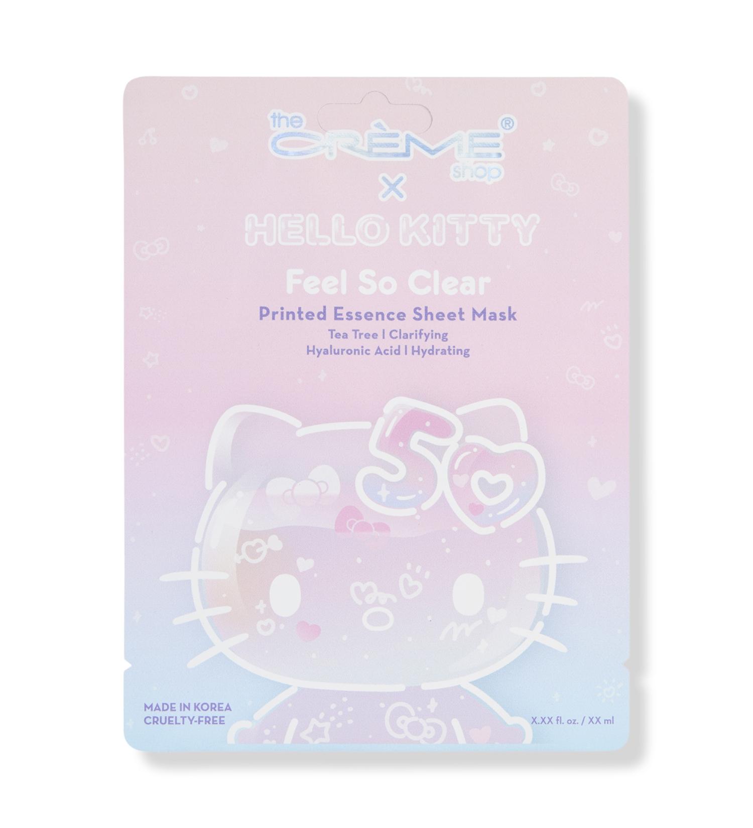 The Crème Shop Hello Kitty 50 Feel So Clear Printed Essence Sheet Mask 1 ct
