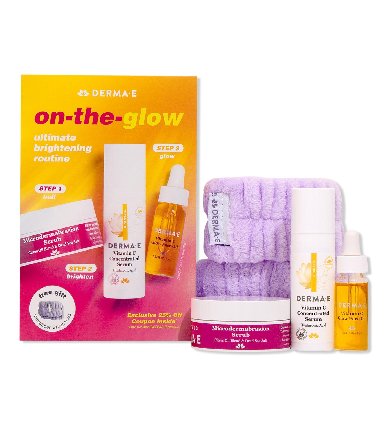 Discover DERMA E Discovery Kit On-The Glow Minis - Elevate Your Style Instantly! - Buy Online on GoSupps.com