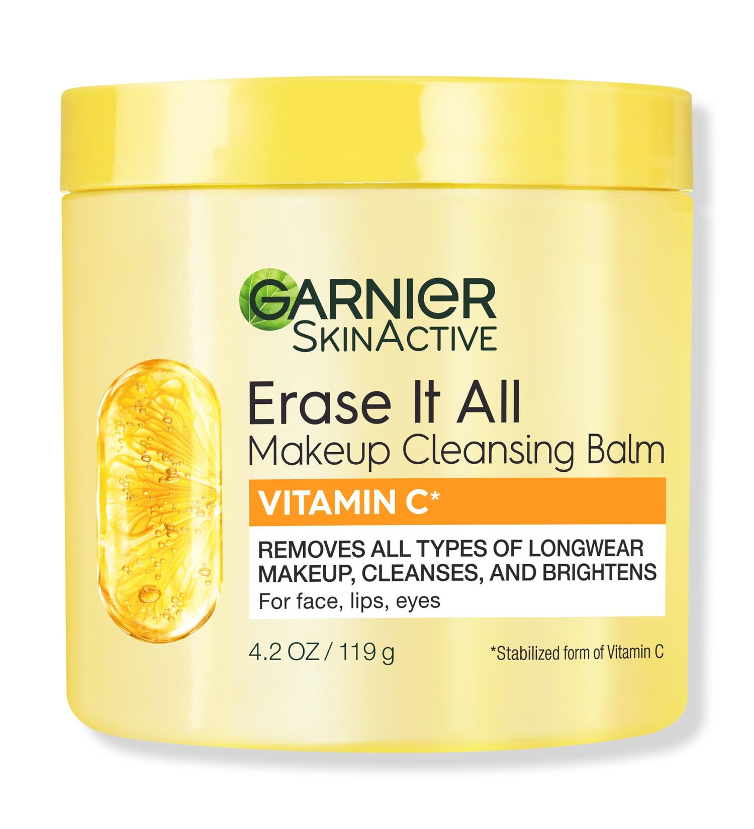 Garnier Erase It All Makeup Cleansing Balm Vitamin C 4.2 oz - Transform Your Style with the Best Innovation Today! - Buy Online on GoSupps.com