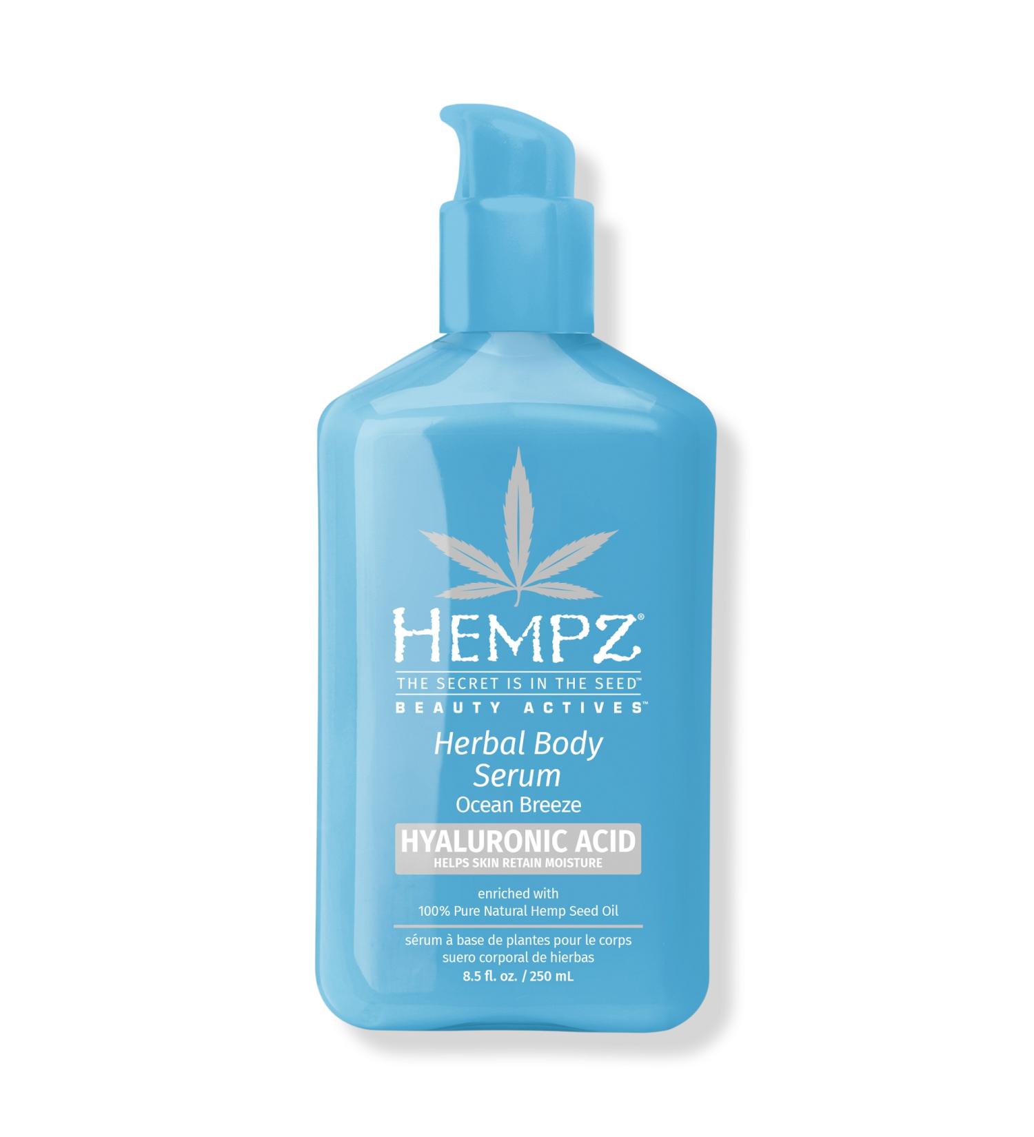 Hempz Ocean Breeze Herbal Body Serum With Hyaluronic Acid 8.5 oz - Transform Your Style with the Best Innovation Today! - Buy Online on GoSupps.com