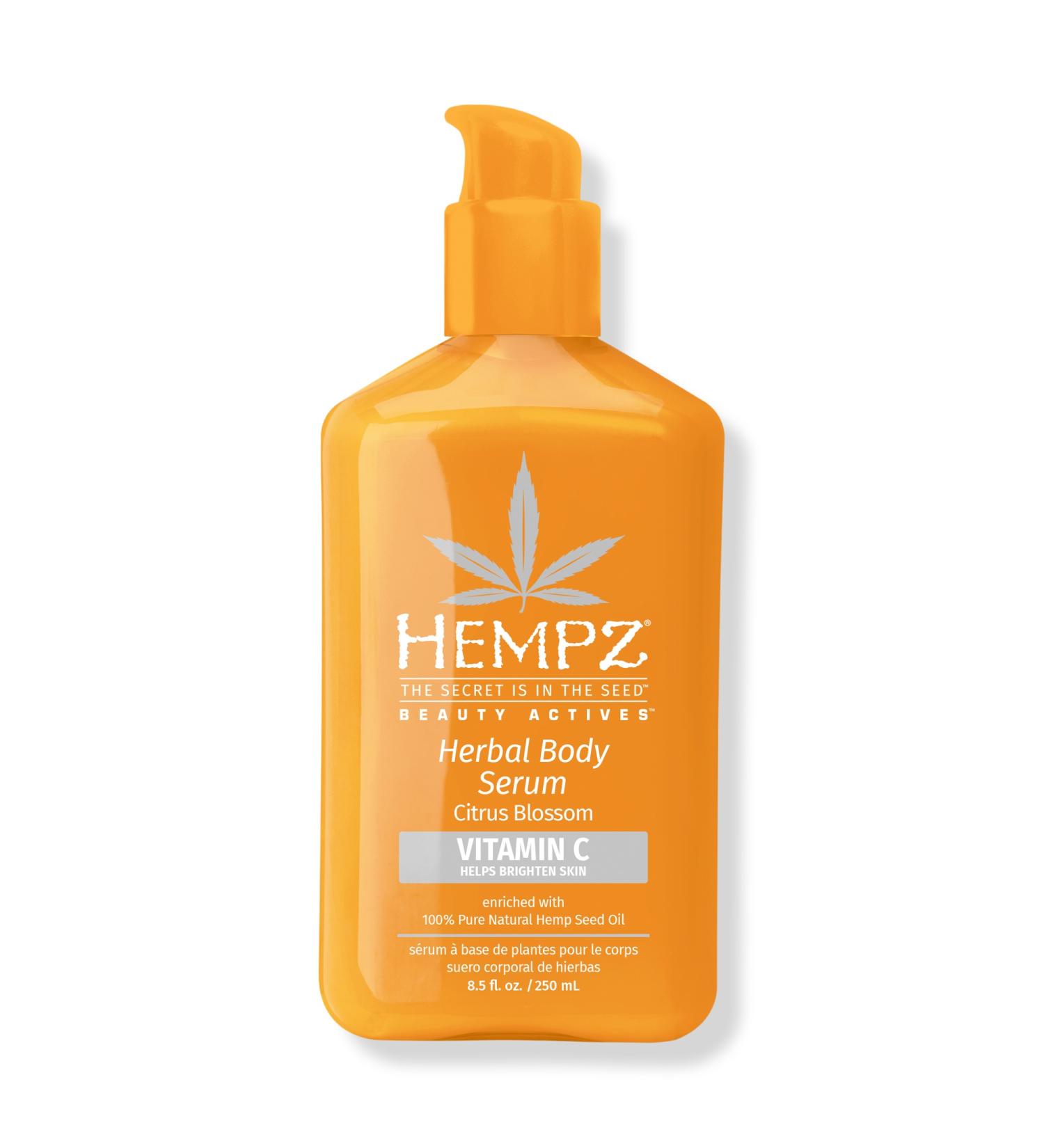 Hempz Citrus Blossom Herbal Body Serum with Vitamin C 8.5 oz - Transform Your Style with the Best Innovation Today! - Buy Online on GoSupps.com