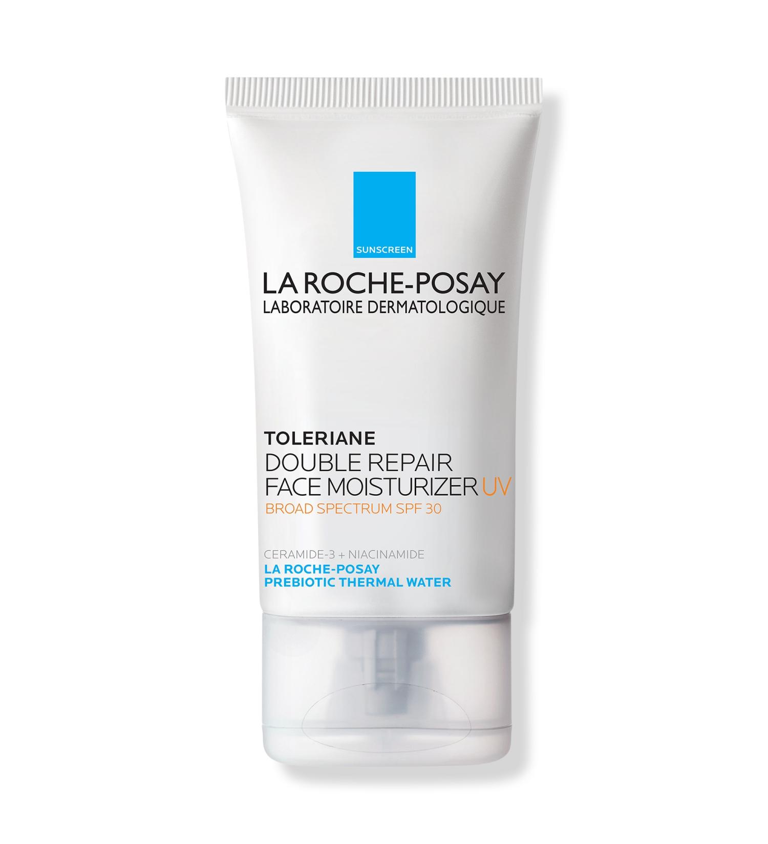 La Roche-Posay Travel Size Toleriane Double Repair Face Moisturizer UV SPF 30 1.35 oz - Transform Your Style with the Best Innovation Today! - Buy Online on GoSupps.com