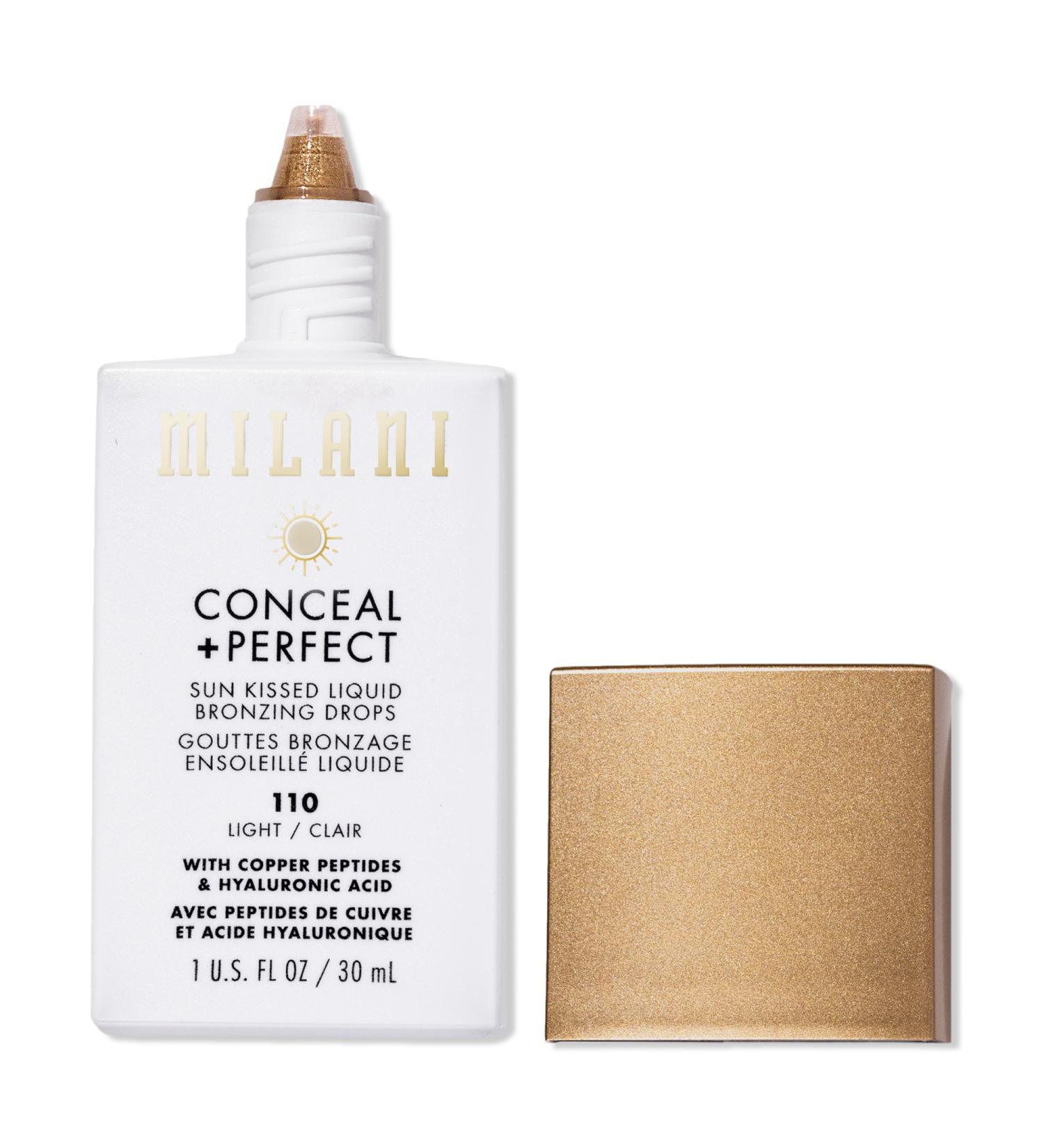 Discover Milani Conceal + Perfect Sun Kissed Liquid Bronzing Drops Light 1.0 oz - Elevate Your Style Instantly! - Buy Online on GoSupps.com