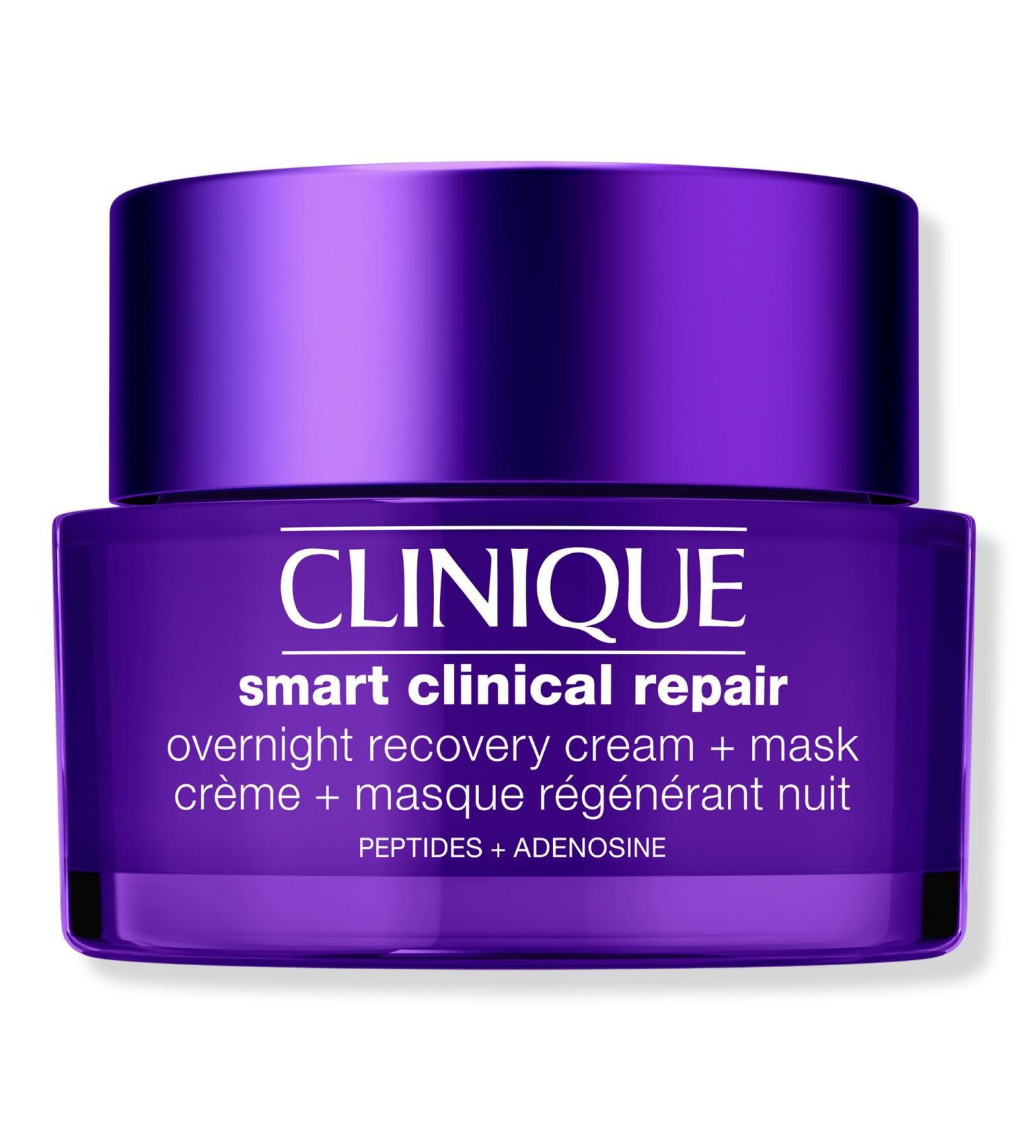 Clinique Smart Clinical Repair Overnight Recovery Face Cream + Mask 1.7 oz - Transform Your Style with the Best Innovation Today! - Buy Online on GoSupps.com