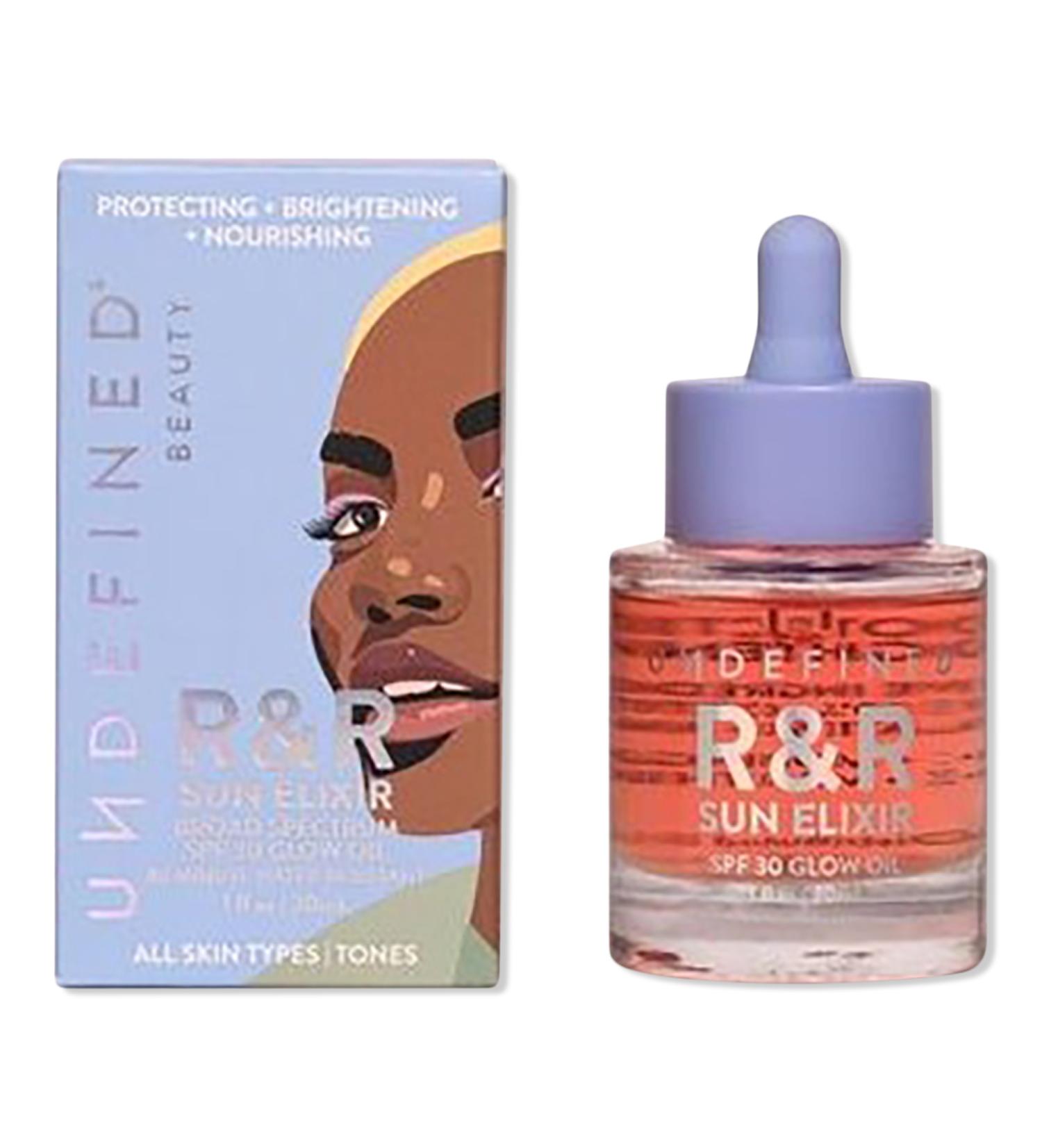 Undefined Beauty R&R Sun Elixir SPF 30 Glow Oil 1.0 oz - Transform Your Style with the Best Innovation Today! - Buy Online on GoSupps.com