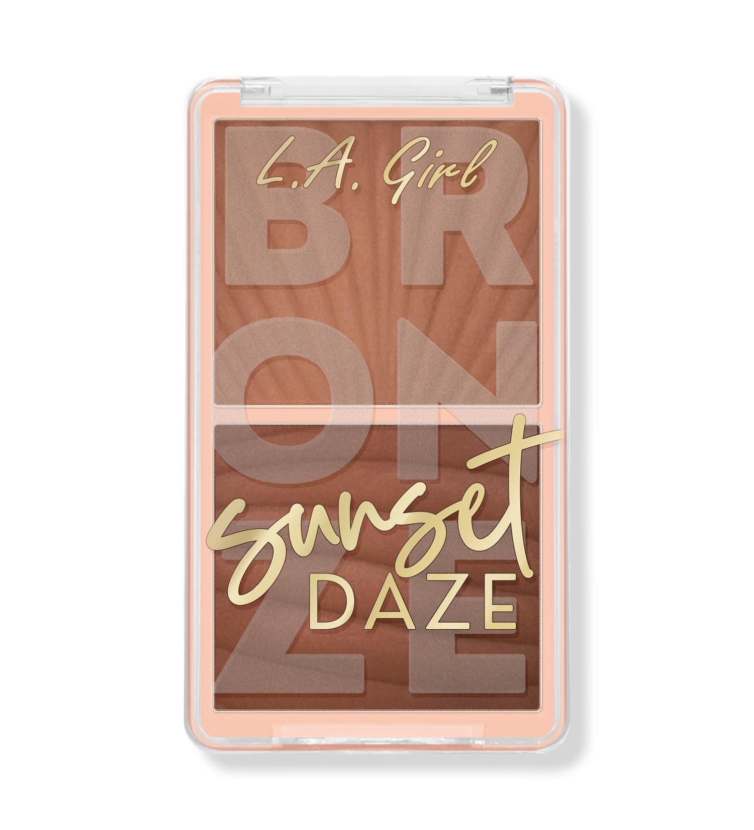 L.A. Girl Sunset Daze Matte Duo Bronzer Sunset Daze
