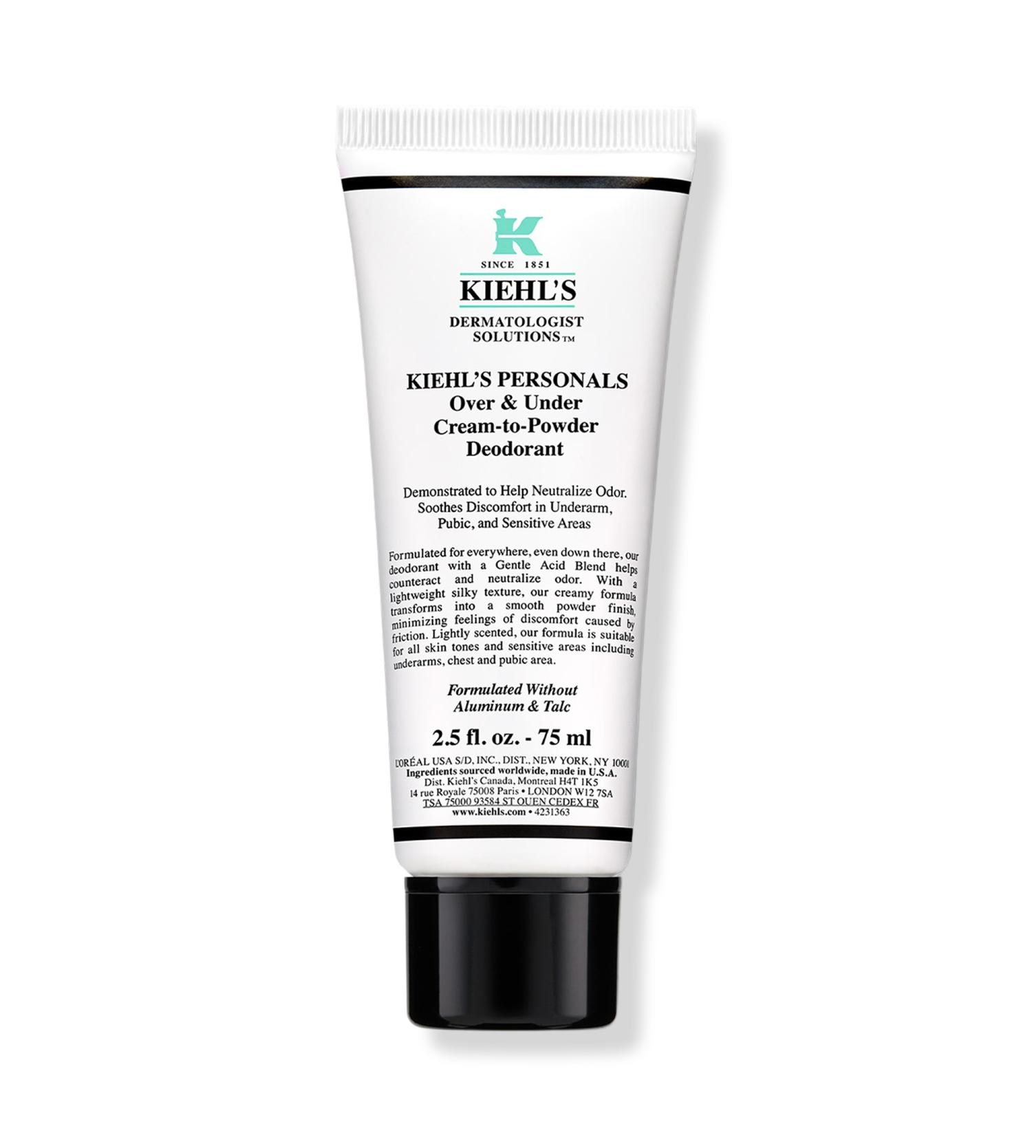 Kiehl's Since 1851 Over & Under Cream-To-Powder Deodorant 2.5 oz - Transform Your Style with the Best Innovation Today! - Buy Online on GoSupps.com