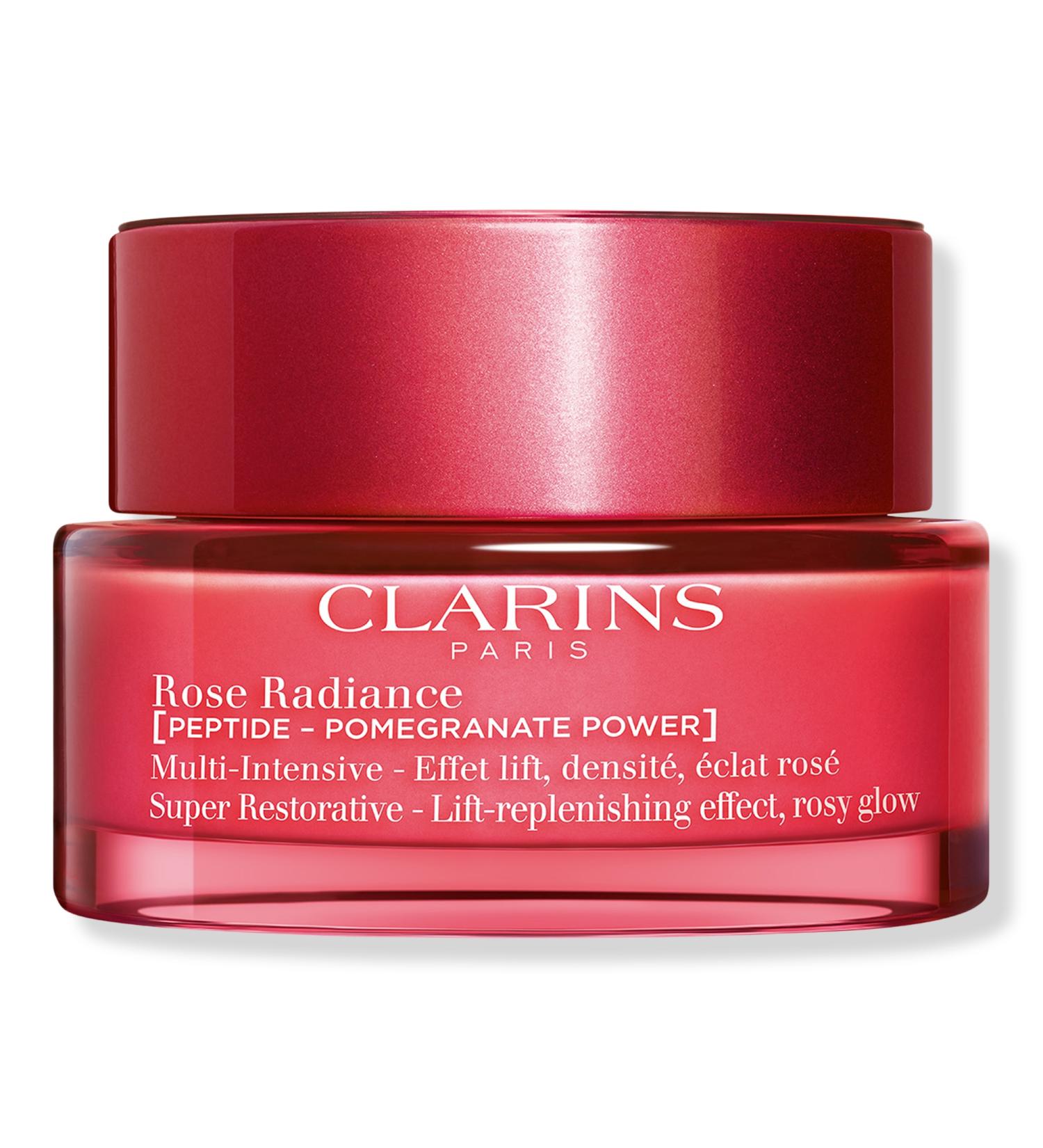 Clarins Super Restorative Rose Radiance Peptide Face Moisturizer 1.7 oz - Transform Your Style with the Best Innovation Today! - Buy Online on GoSupps.com