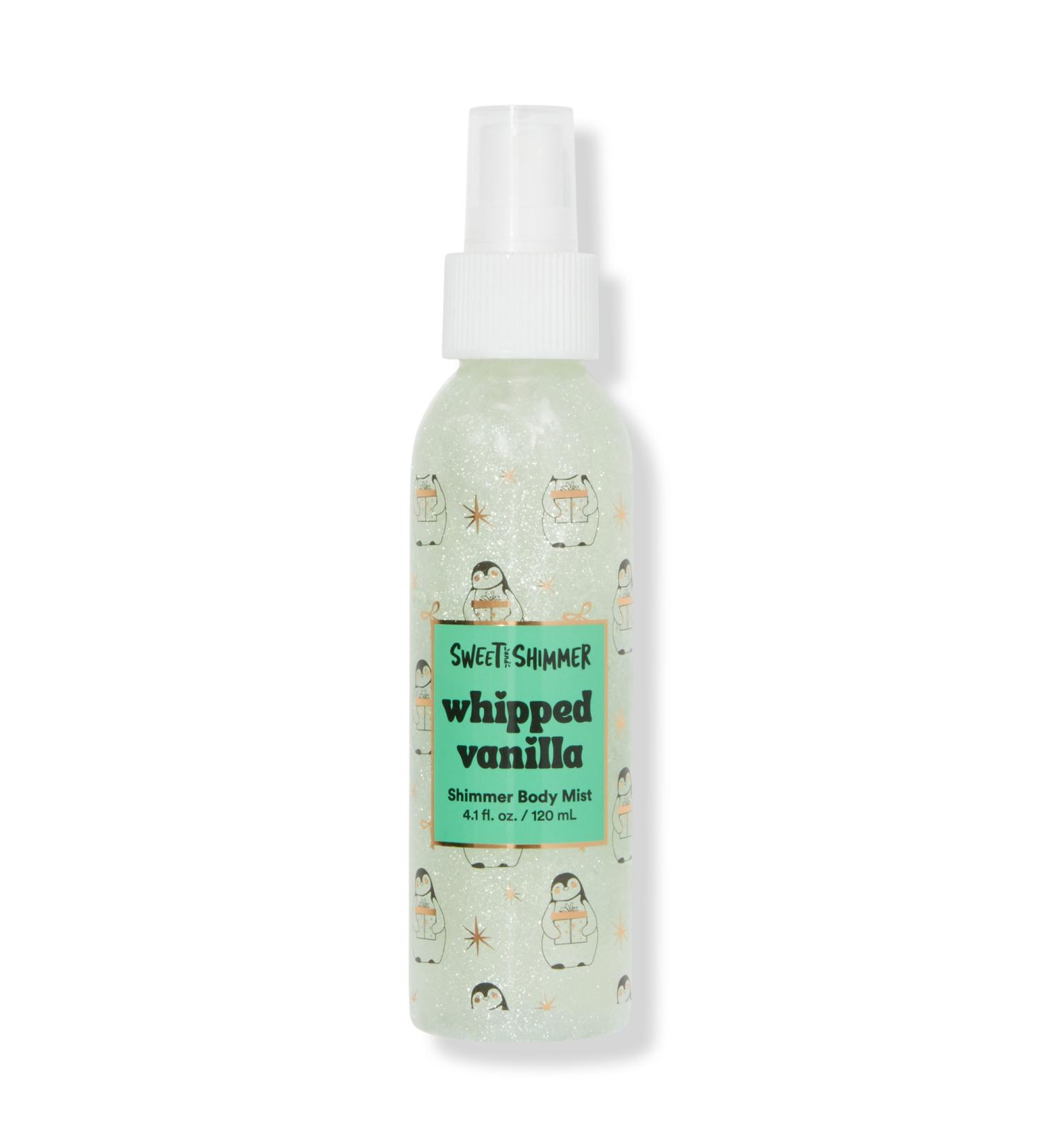 Sweet & Shimmer Whipped Vanilla Shimmer Body Mist 4.1 oz