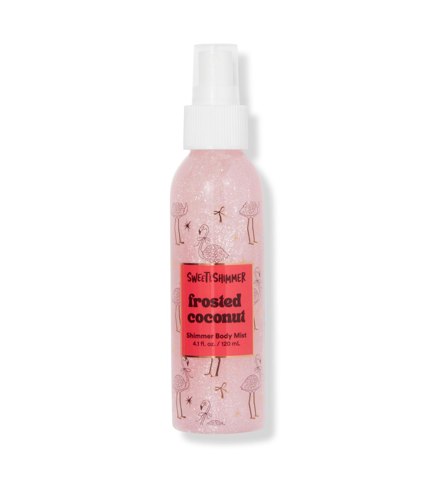 Sweet & Shimmer Frosted Coconut Shimmer Body Mist 4.1 oz
