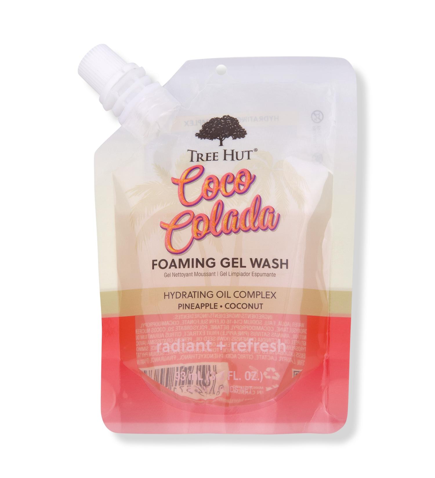 Discover Tree Hut Coco Colada Mini Foaming Gel Body Wash 3.3 oz - Elevate Your Style Instantly! - Buy Online on GoSupps.com