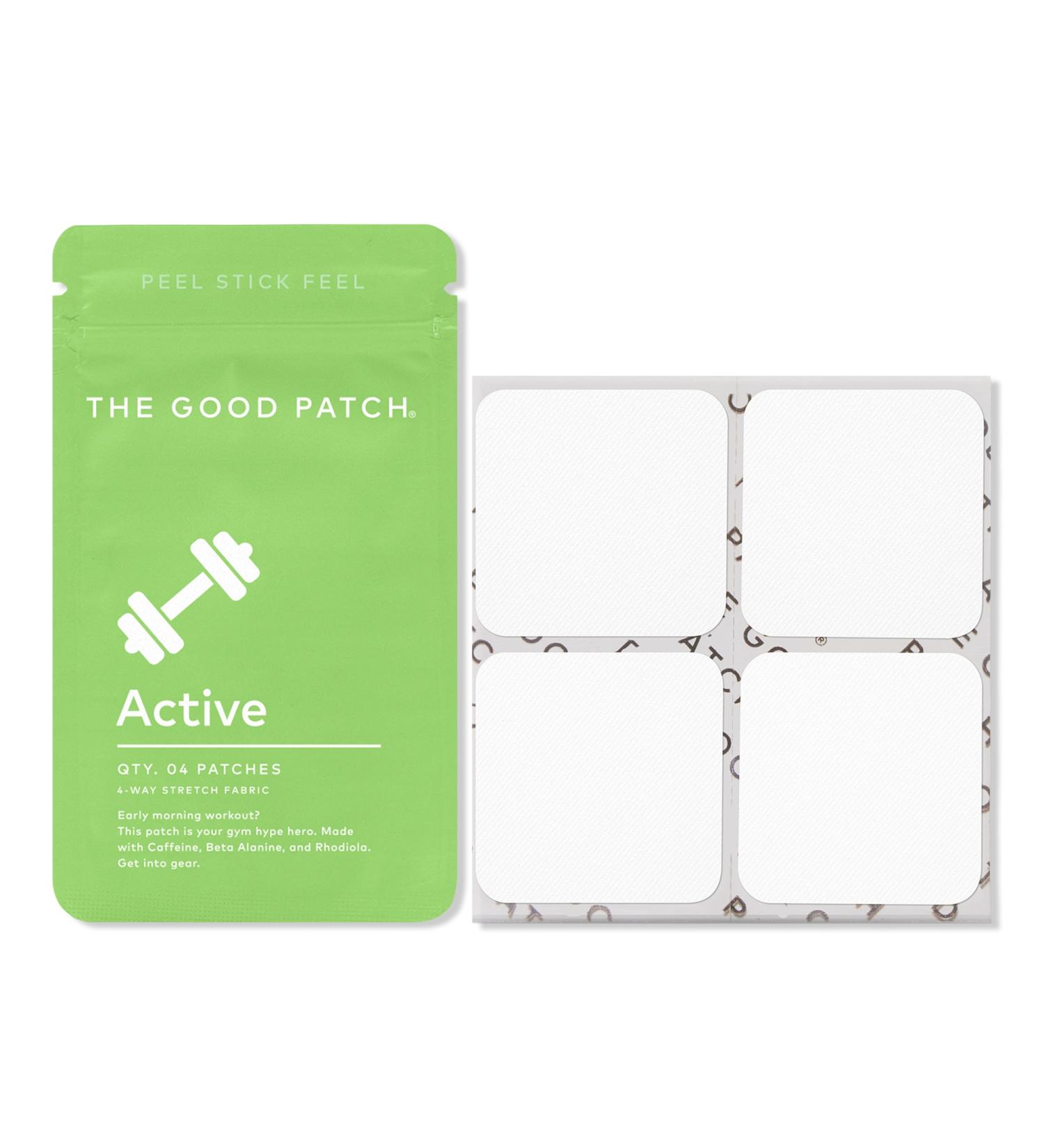 Discover The Good Patch Active Plant-Based Wellness Patch 4 ct - Elevate Your Style Instantly! - Buy Online on GoSupps.com