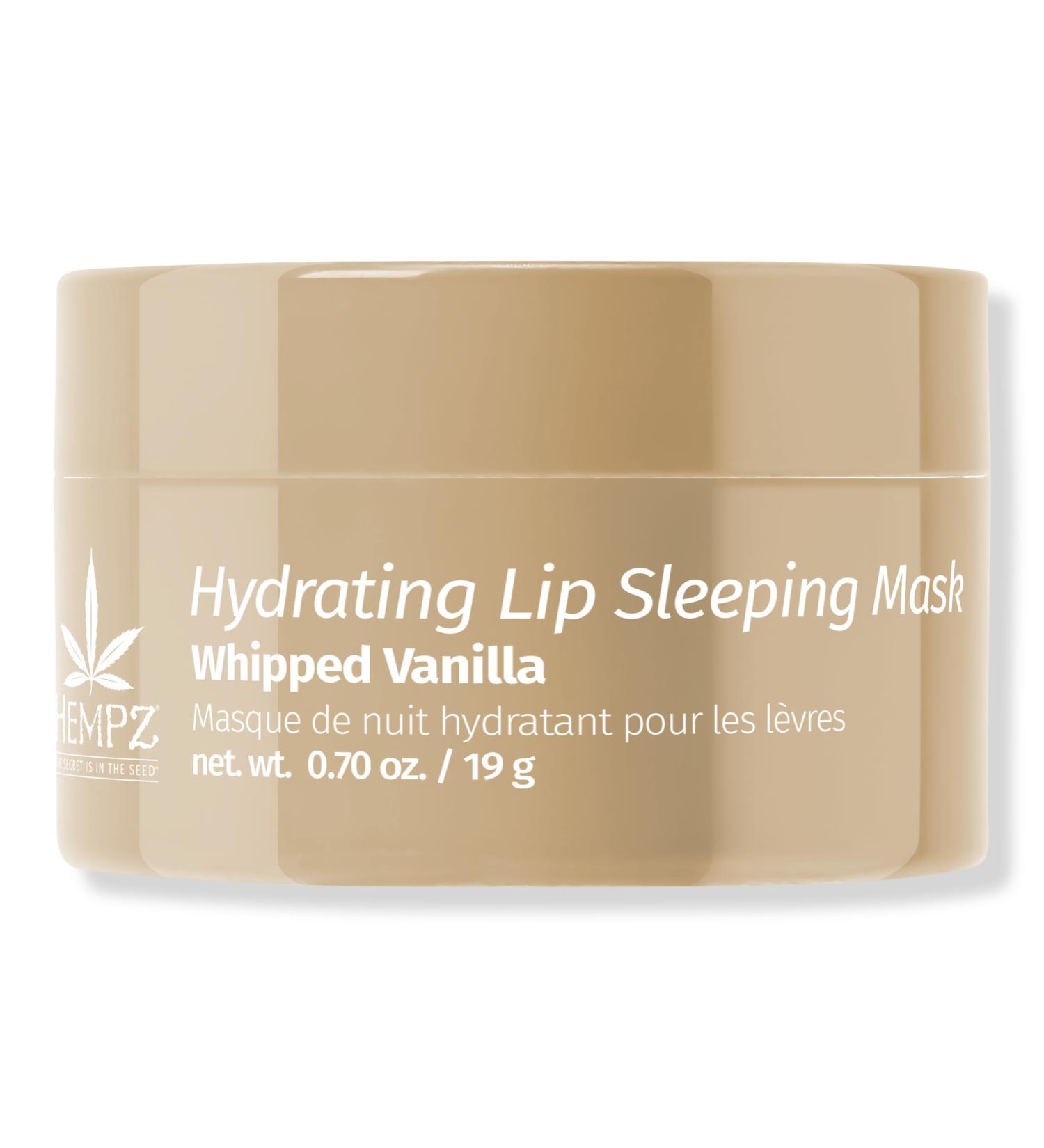 Hempz Vanilla Hydrating Lip Sleeping Mask 0.70 oz - Transform Your Style with the Best Innovation Today! - Buy Online on GoSupps.com