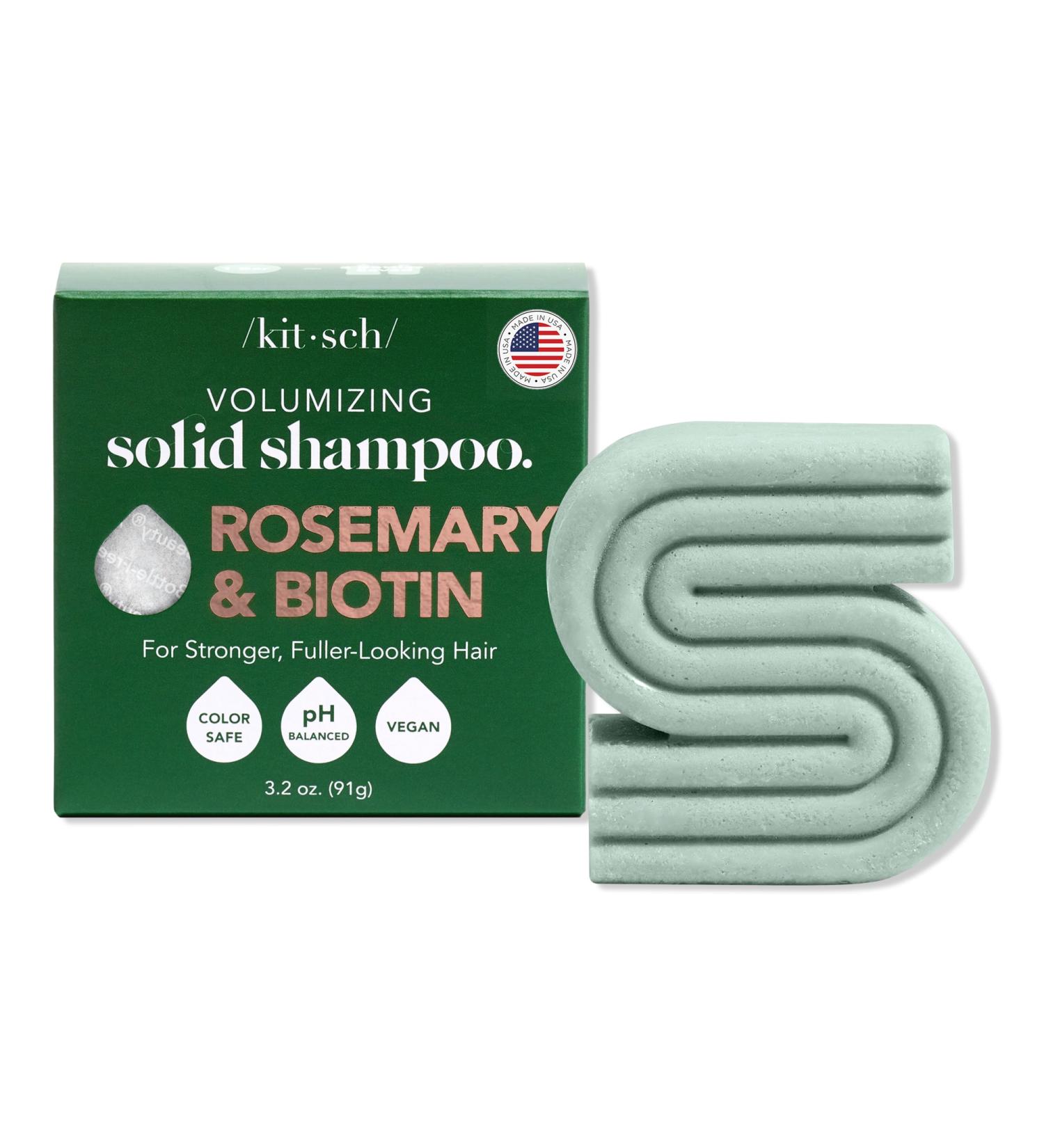 Discover Kitsch Rosemary & Biotin Volumizing Shampoo Bar - Elevate Your Style Instantly! - Buy Online on GoSupps.com