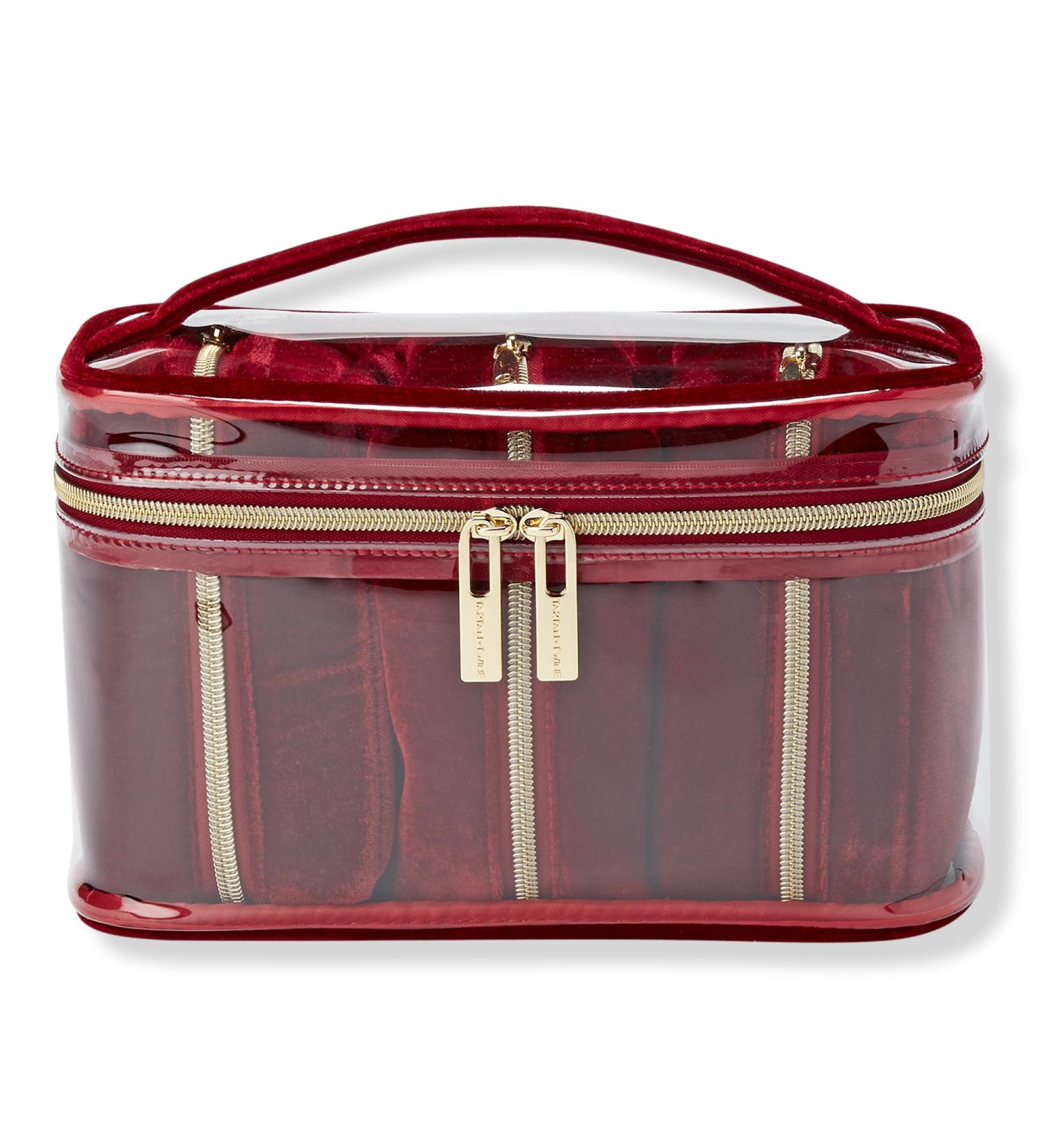 Tartan + Twine Crimson Velvet 4 Piece Train Case - Discover Premium Quality Shop now! - Buy Online on GoSupps.com