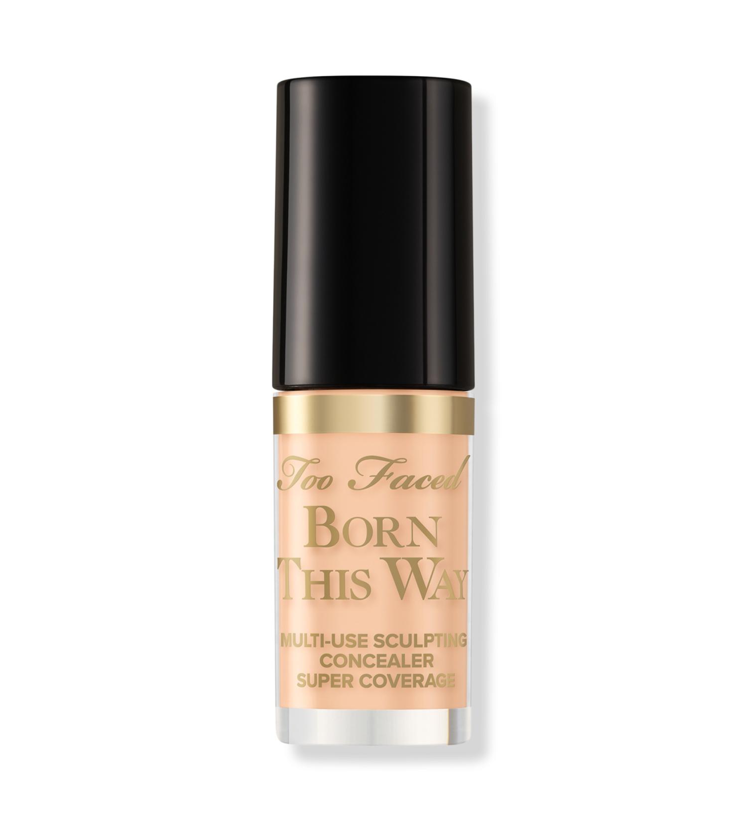 Too Faced Travel Size Born This Way Super Coverage Multi-Use Concealer Porcelain 0.06 oz
