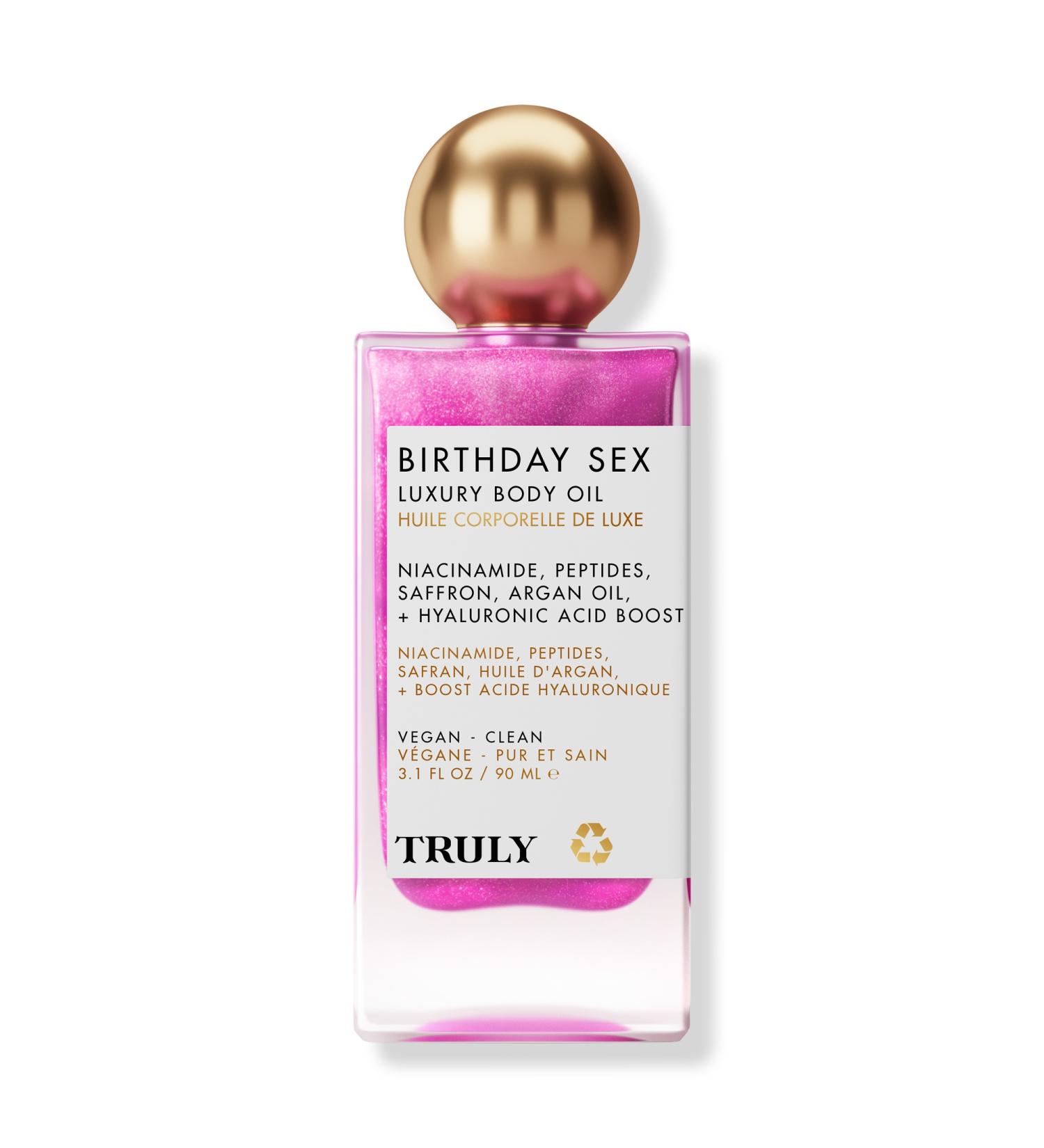Truly Birthday Sex Body Oil 3.1 oz - Transform Your Style with the Best Innovation Today! - Buy Online on GoSupps.com